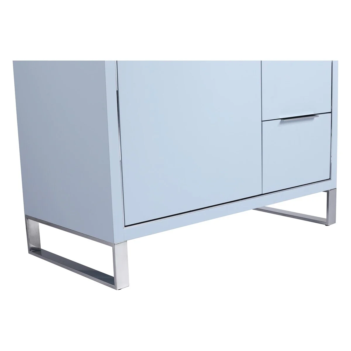 Fine Fixtures Opulence Collection Bathroom Vanity with White Ceramic Sink