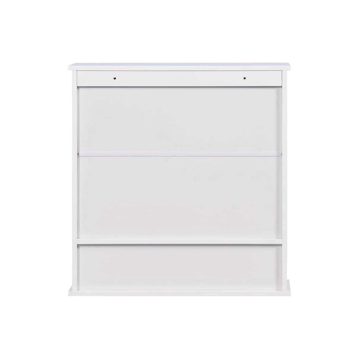 Wall Mounted Bathroom Cabinet with 2 Mirror Doors and Adjustable Shelf