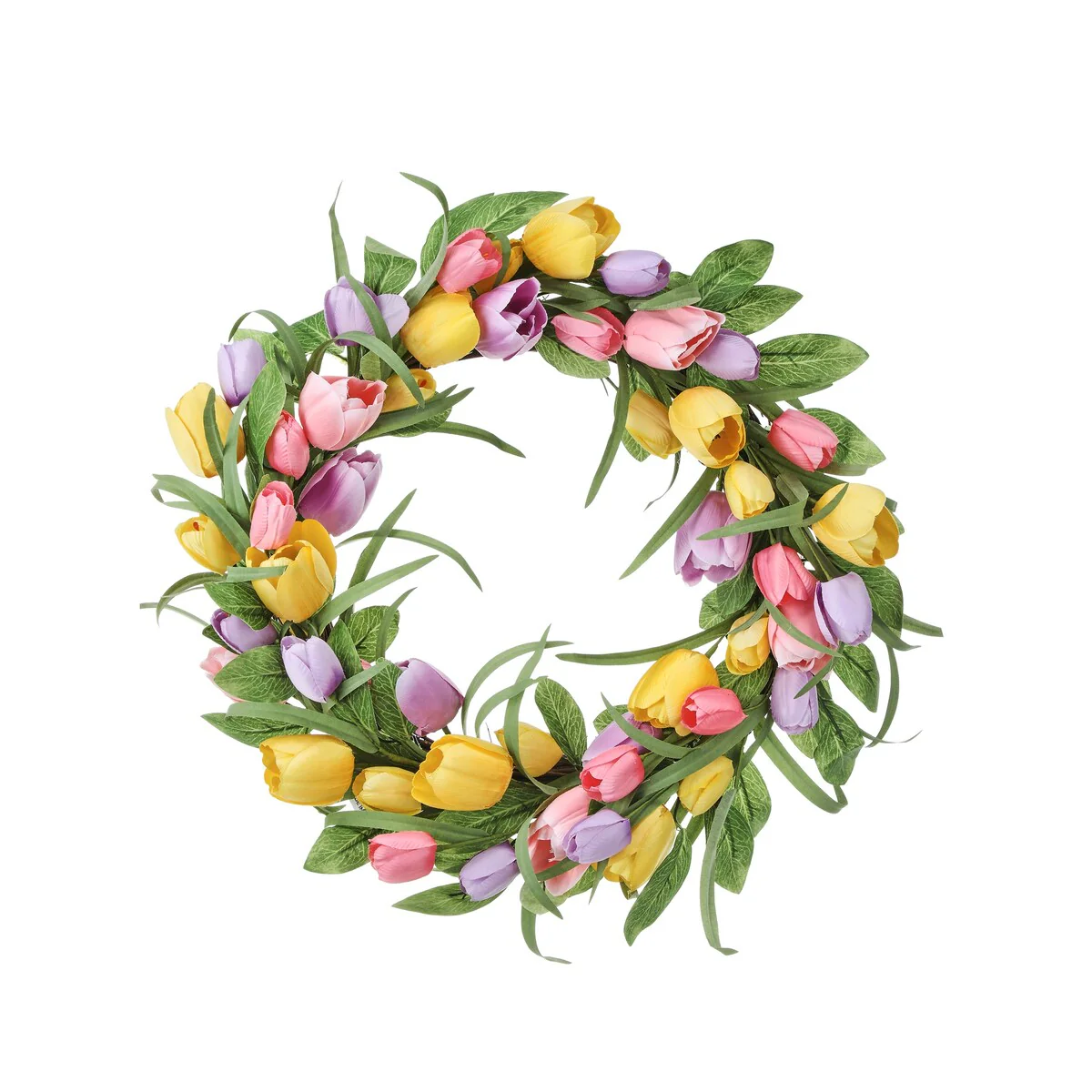 Tulip Garden Wreath 24