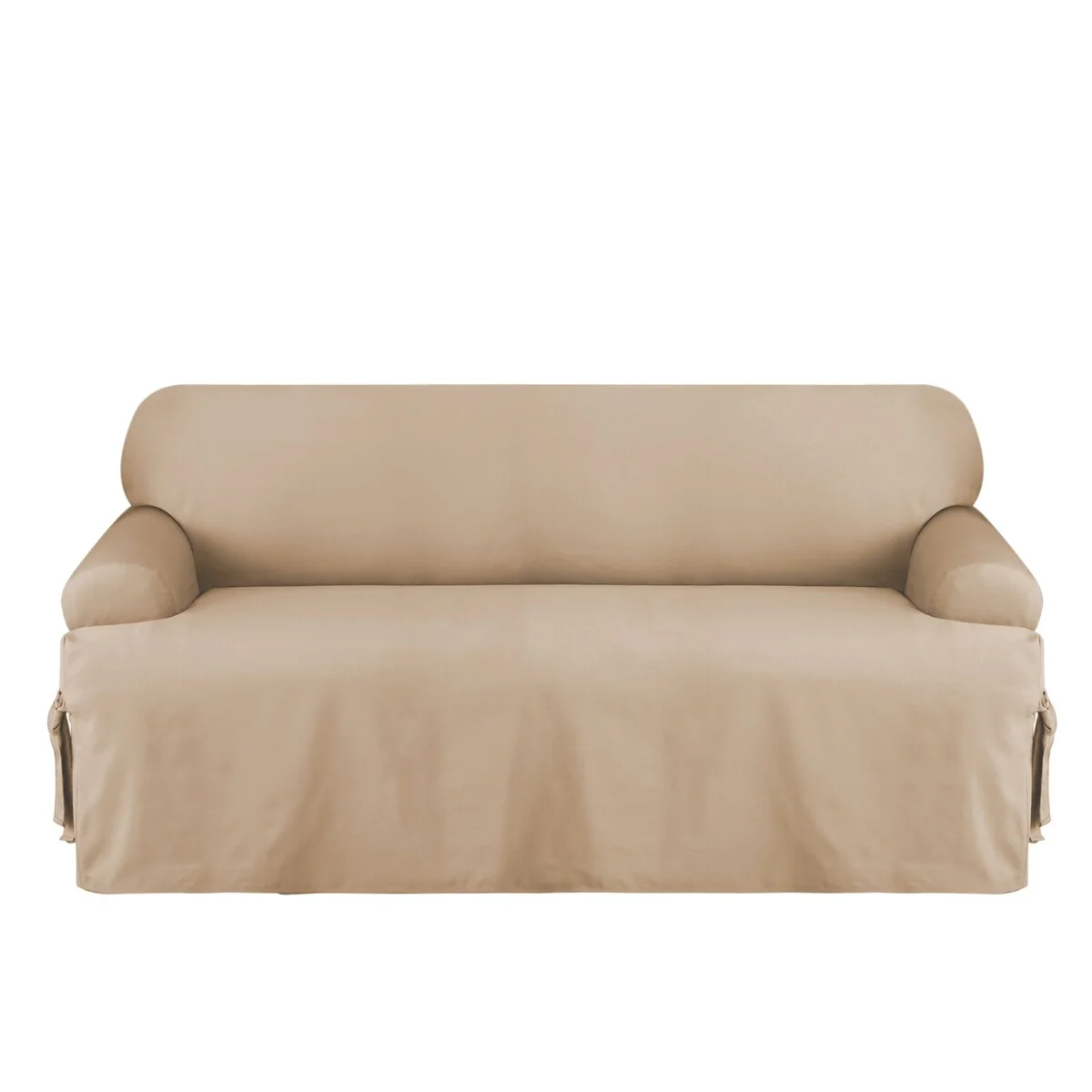 SureFit Duck 1 Piece T Cushion Sofa Slipcover