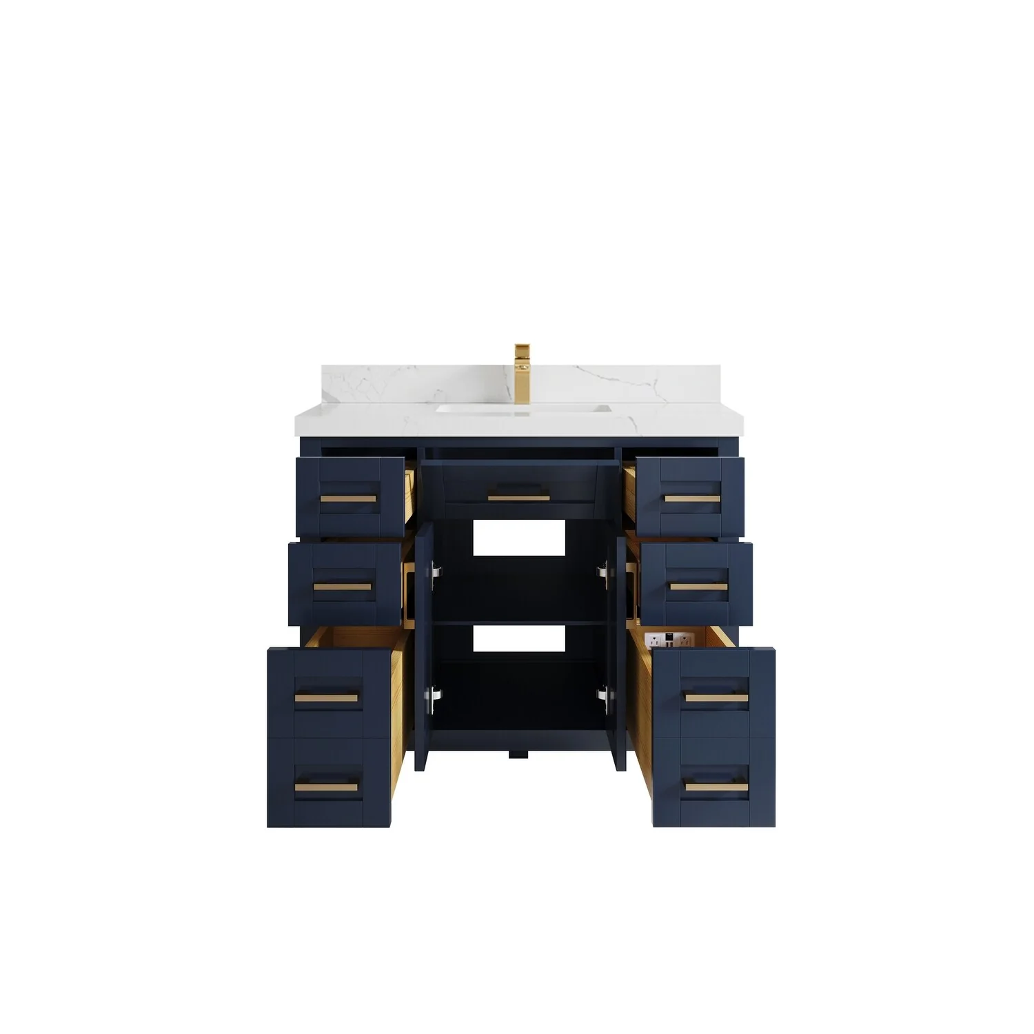 Willow Collections 42 in. W x 22 in. D Cambridge Single Sink Bathroom Vanity with Countertop