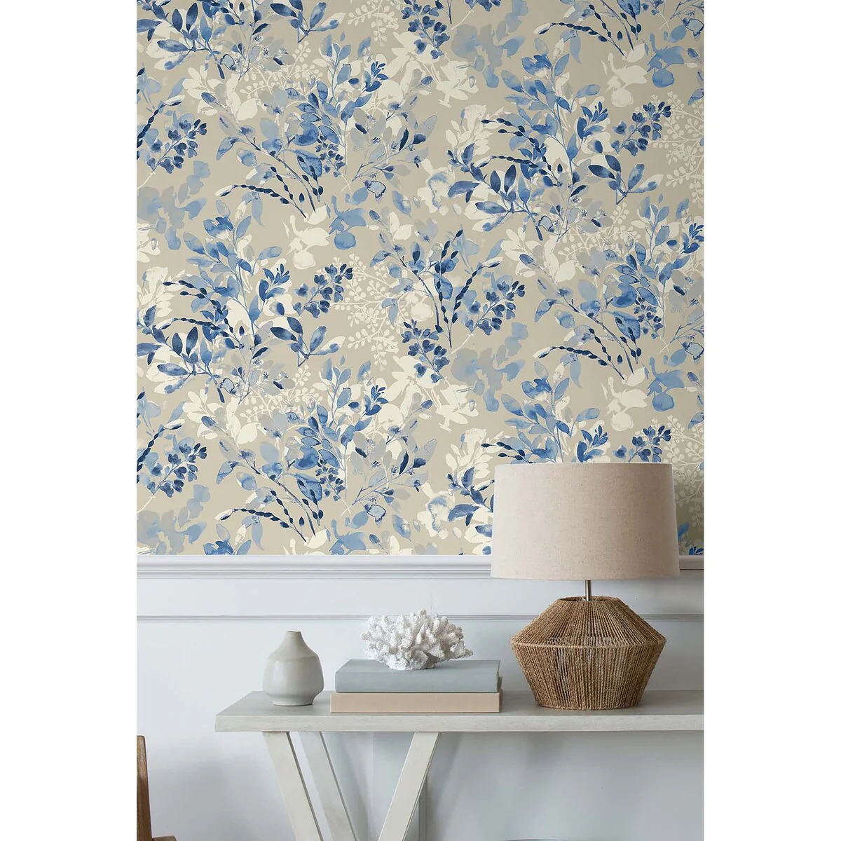 Surface Style Willow Wood Luna Peel and Stick Wallpaper - 20.5 in. W x 18 ft. L