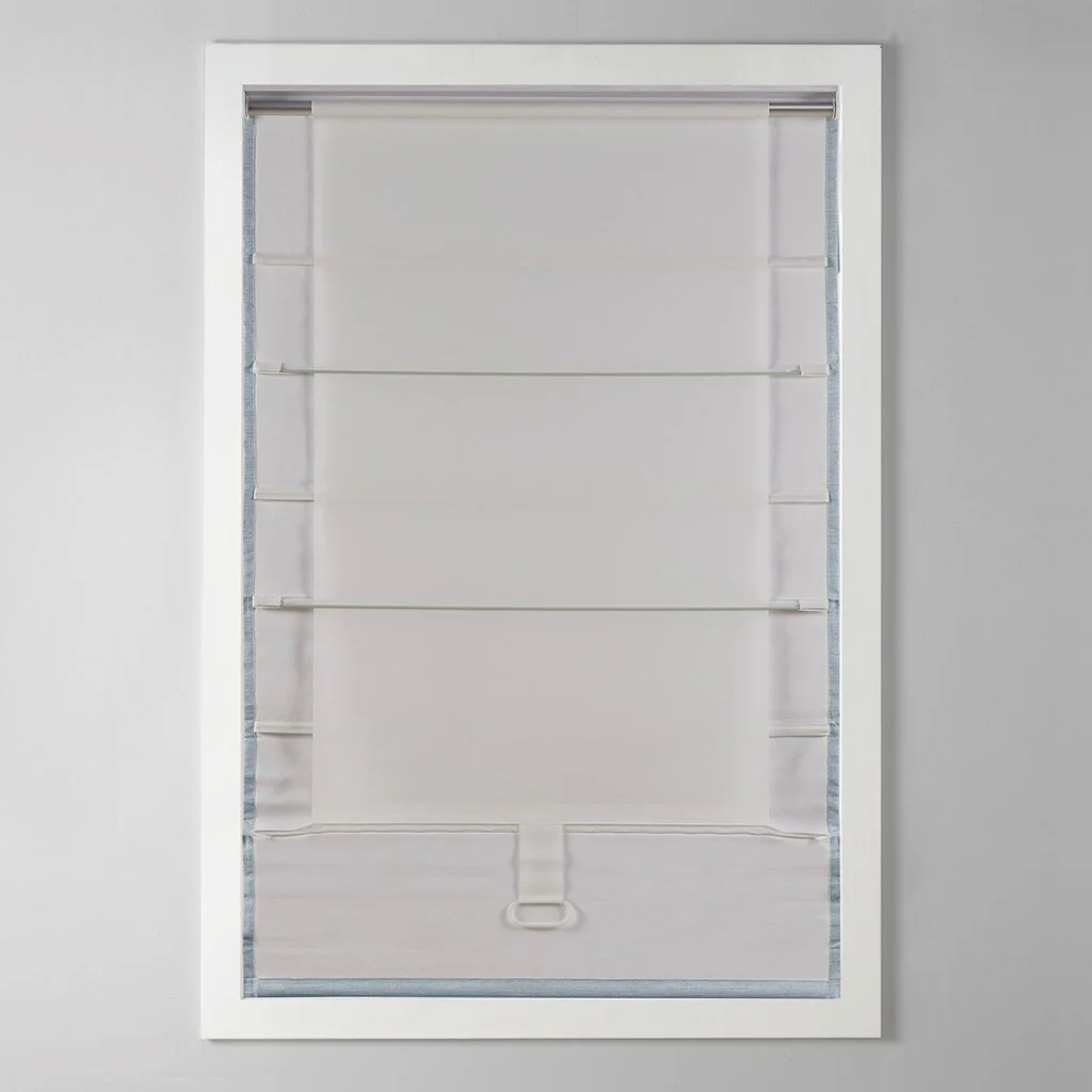 Basketweave Room Darkening Cordless Shade