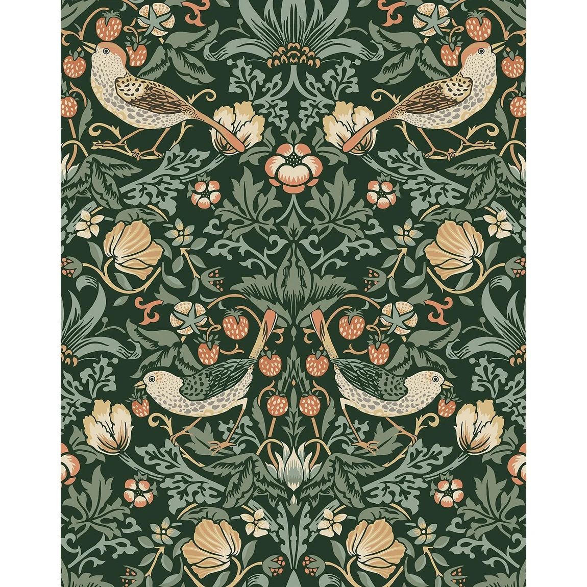NextWall Aves Garden Peel and Stick Wallpaper