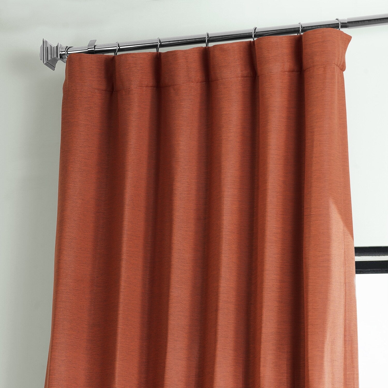 Exclusive Fabrics Textured Bellino Room Darkening Curtains (1 Panel)