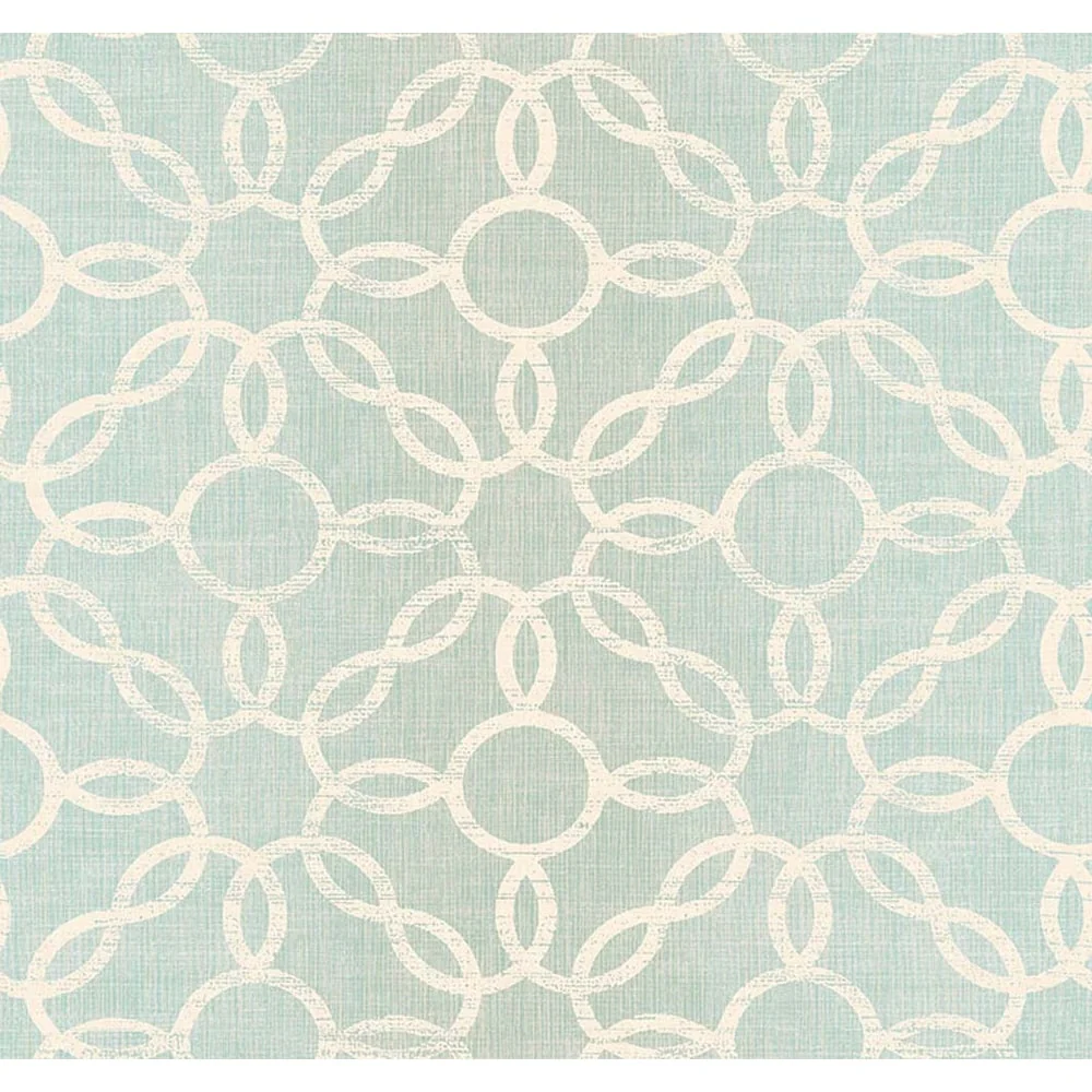 Seabrook Designs Pinson Geometric Unpasted Wallpaper