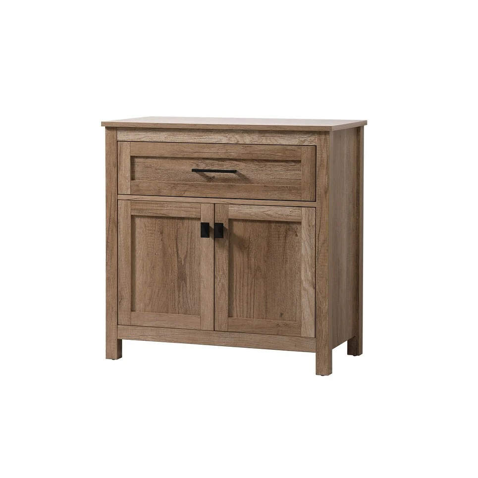 Indigo Home 30 Inch Bathroom Storage Freestanding Cabinet - 30 x 16