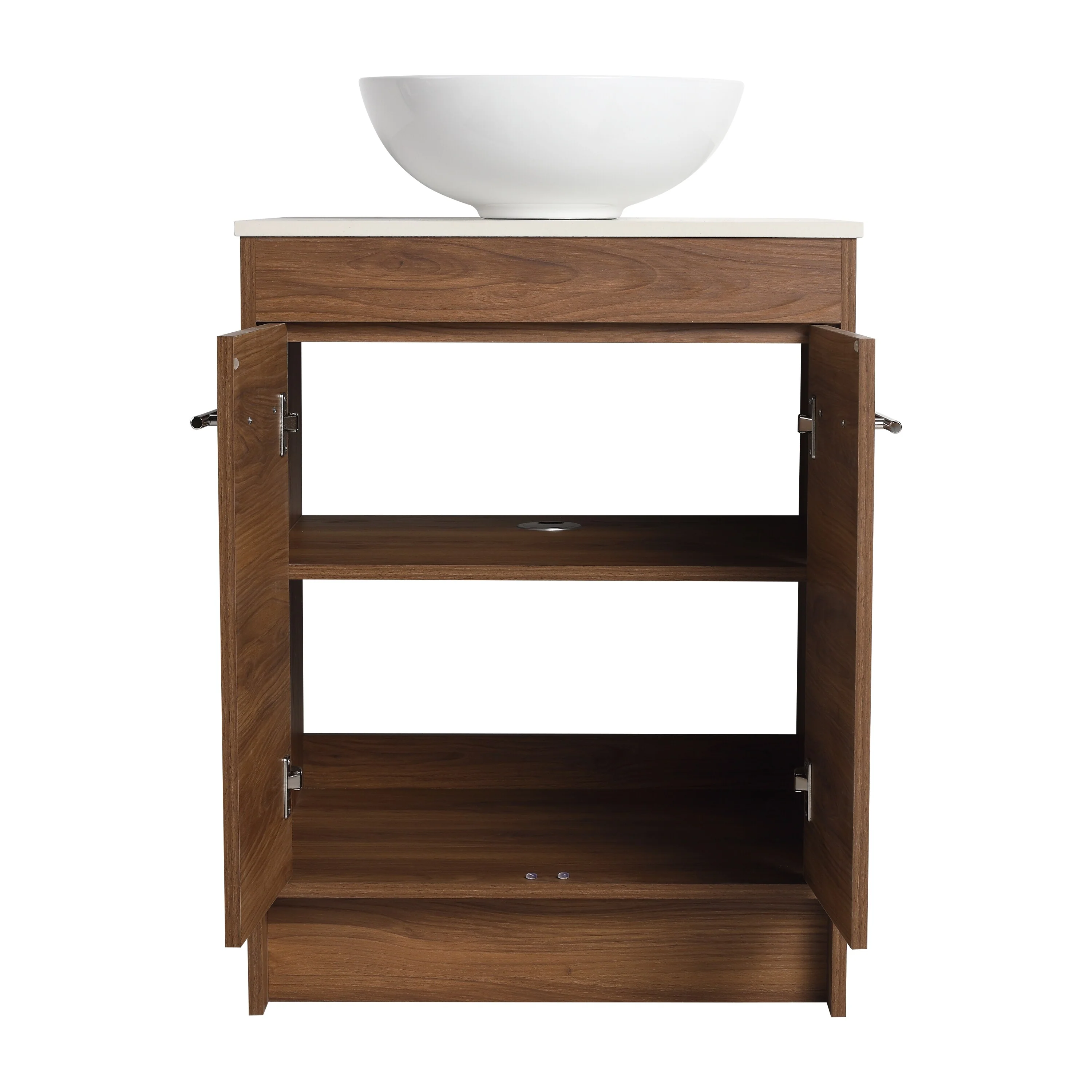 BNK 24/36/48/60 Inch Bathroom Vanity with Sink, Freestanding Bathroom Vanity with Soft Close Doors and Adjustable Shelf