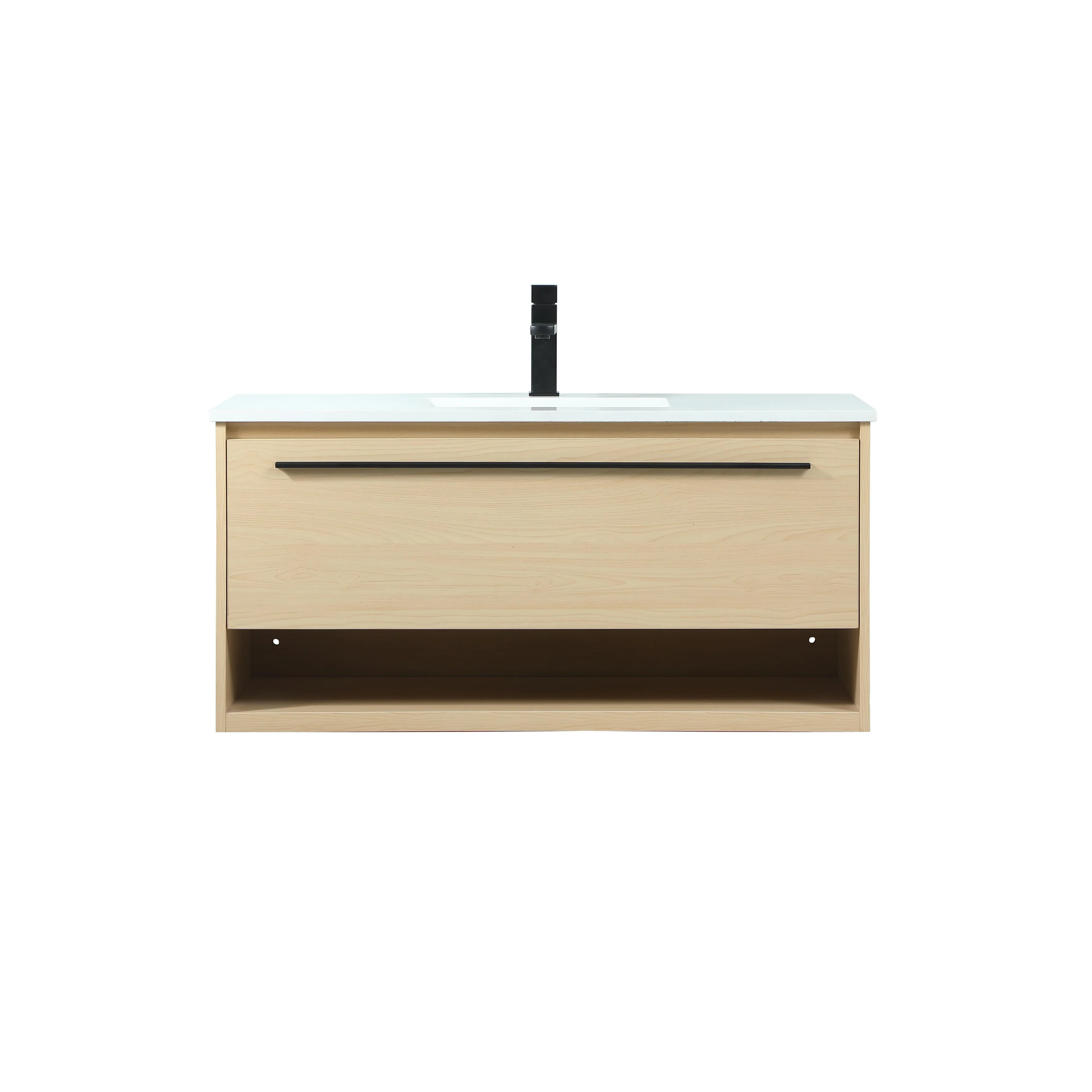 Brush 36 - 48 Inch Single Bathroom Vanity