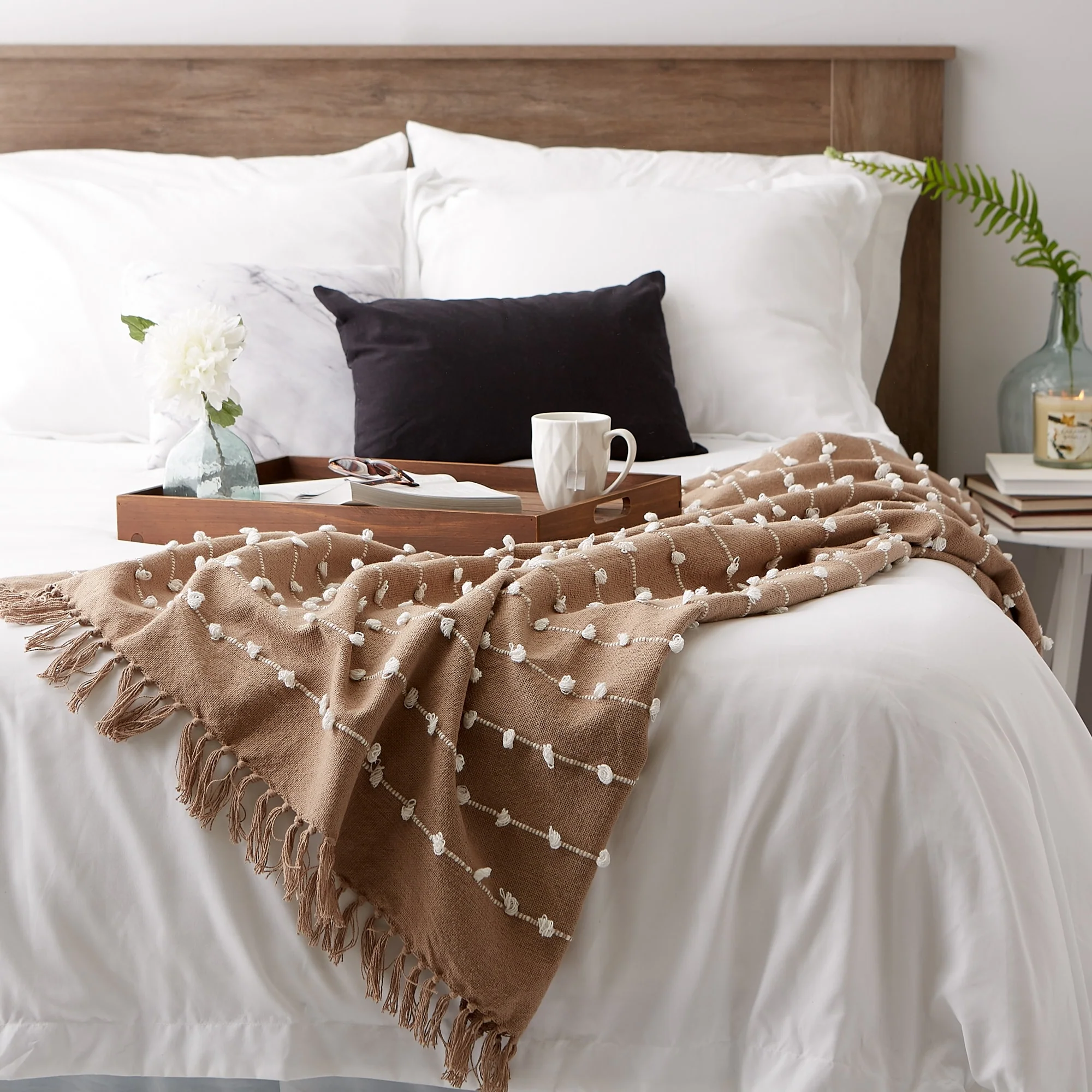 DII Woven Loop Throw