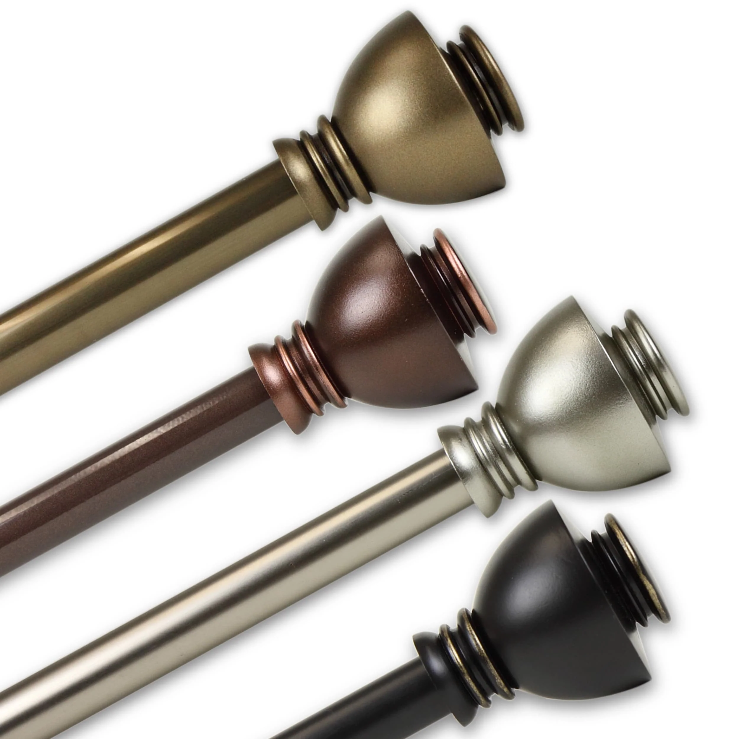 InStyleDesign Tristan Adjustable Curtain Rod