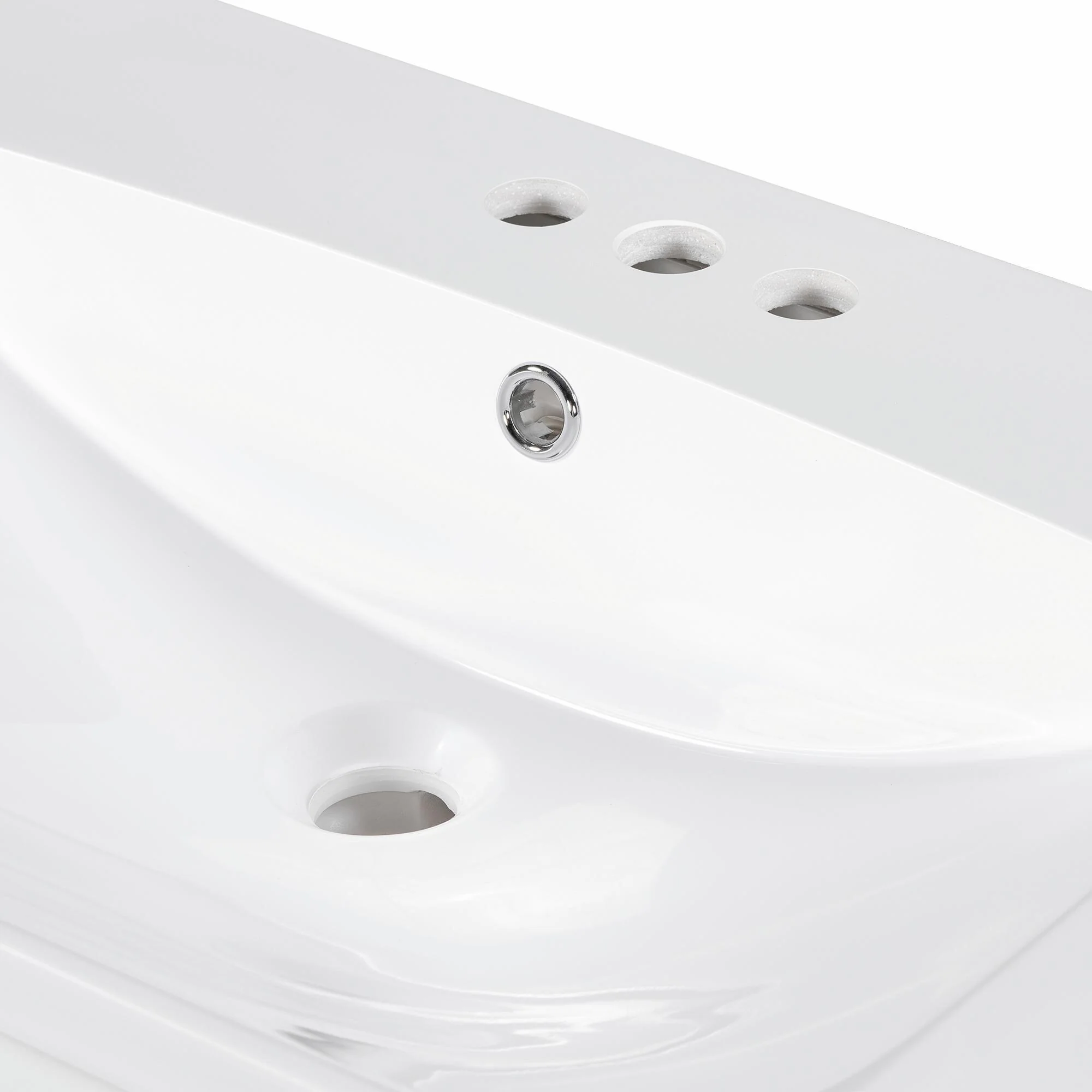 30-Inch Bathroom Vanity with Ceramic Sink Combo