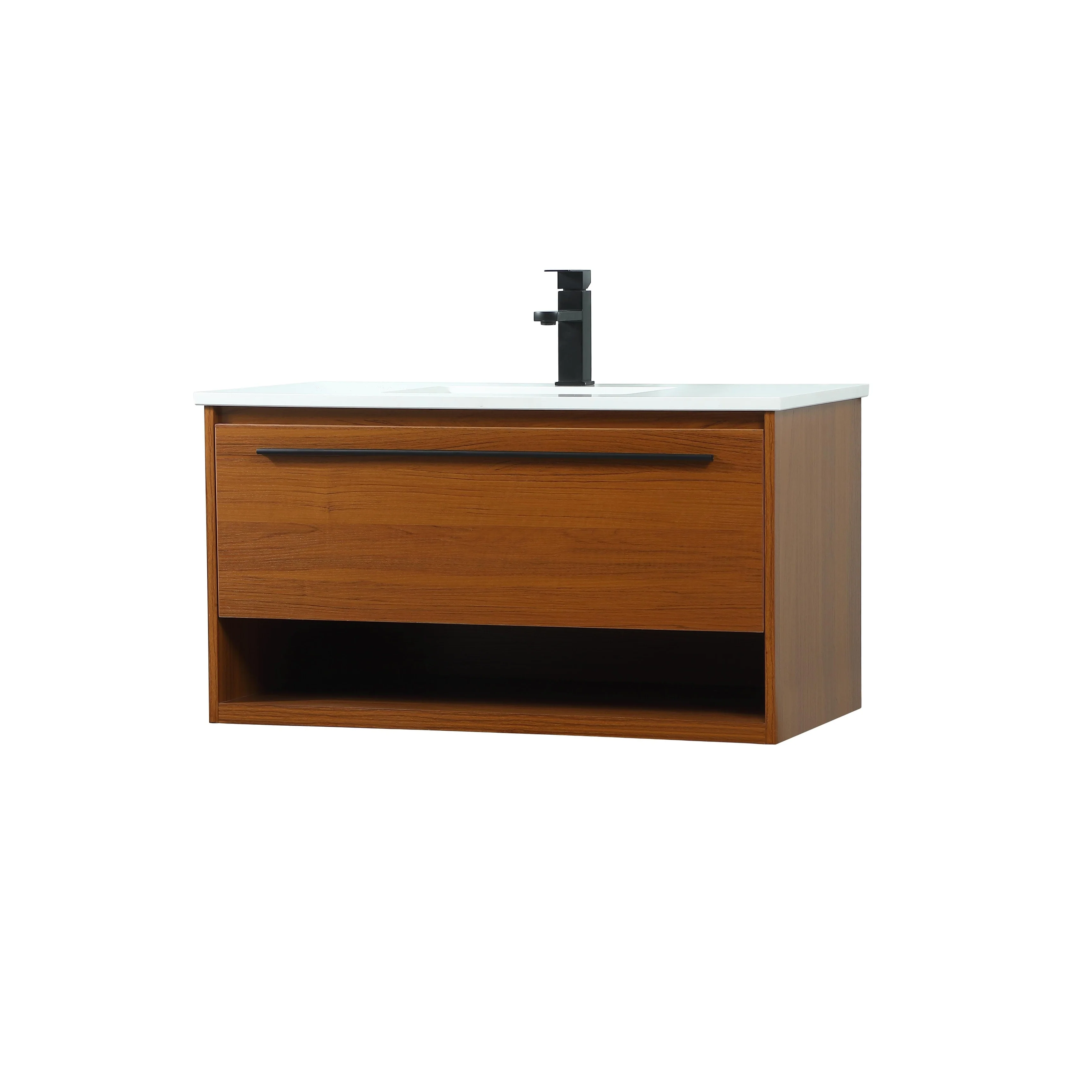 Brush 36 - 48 Inch Single Bathroom Vanity