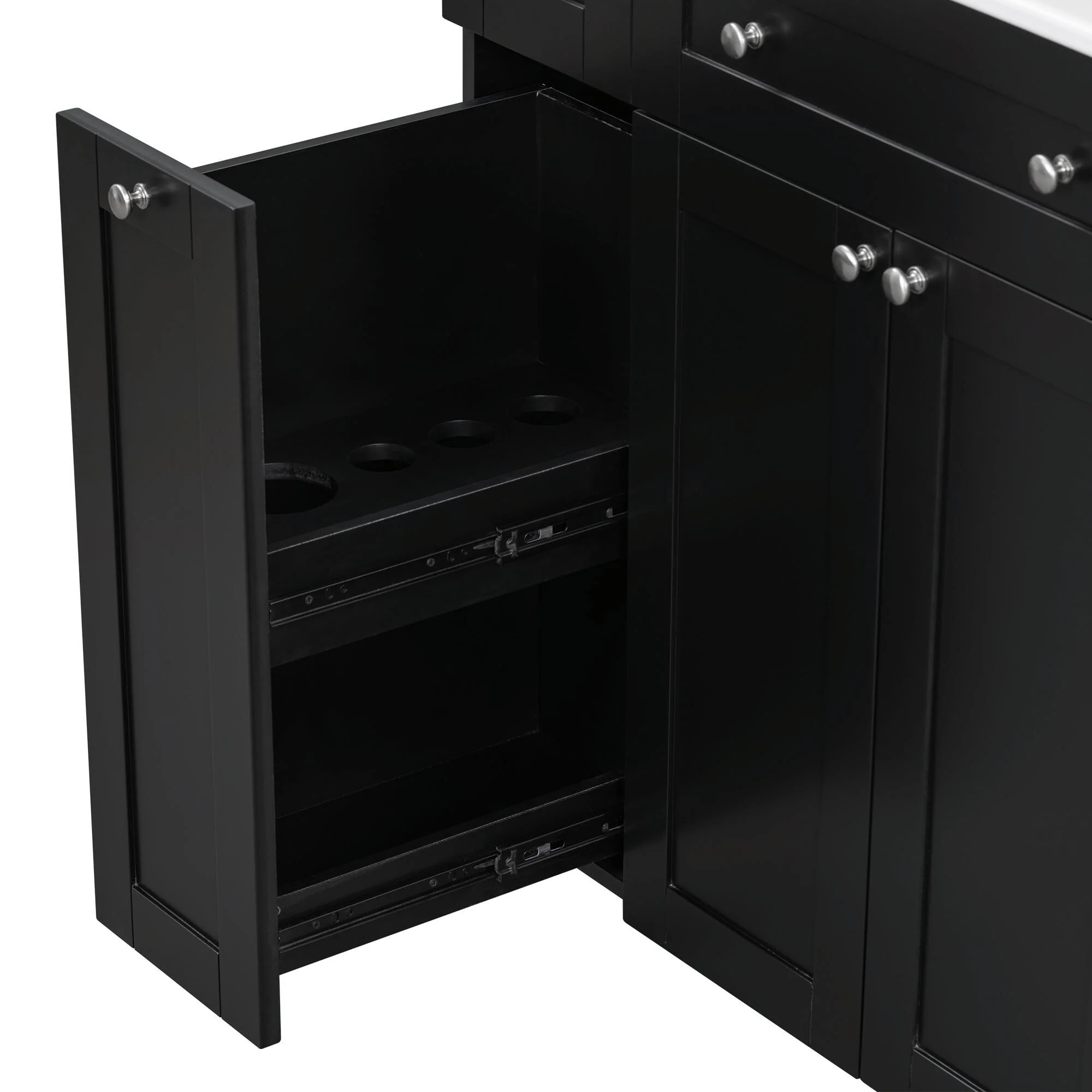 30-Inch Bathroom Vanity with Ceramic Sink Combo