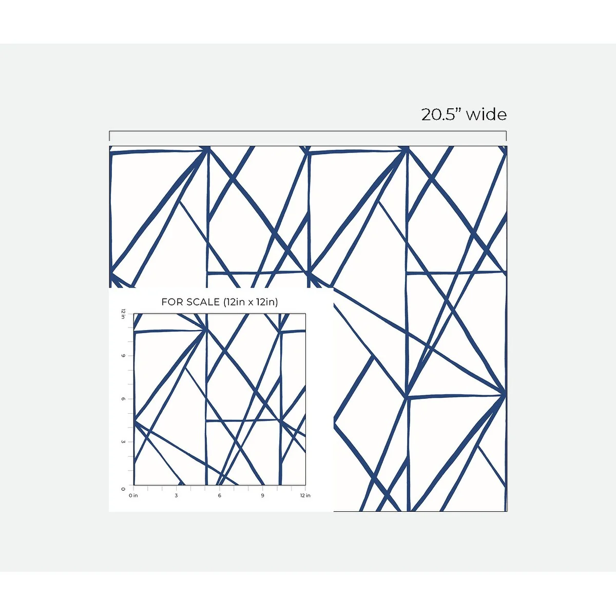 NextWall Quartz Geo Peel and Stick Wallpaper
