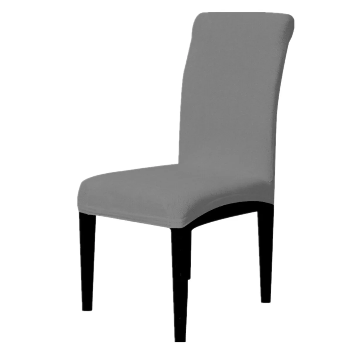 Enova Home Ultra Soft Stretch Fabric Dining Chair Slipcovers Removable Anti-Dirty Fitted Furniture Protector Set of 4 - N/A