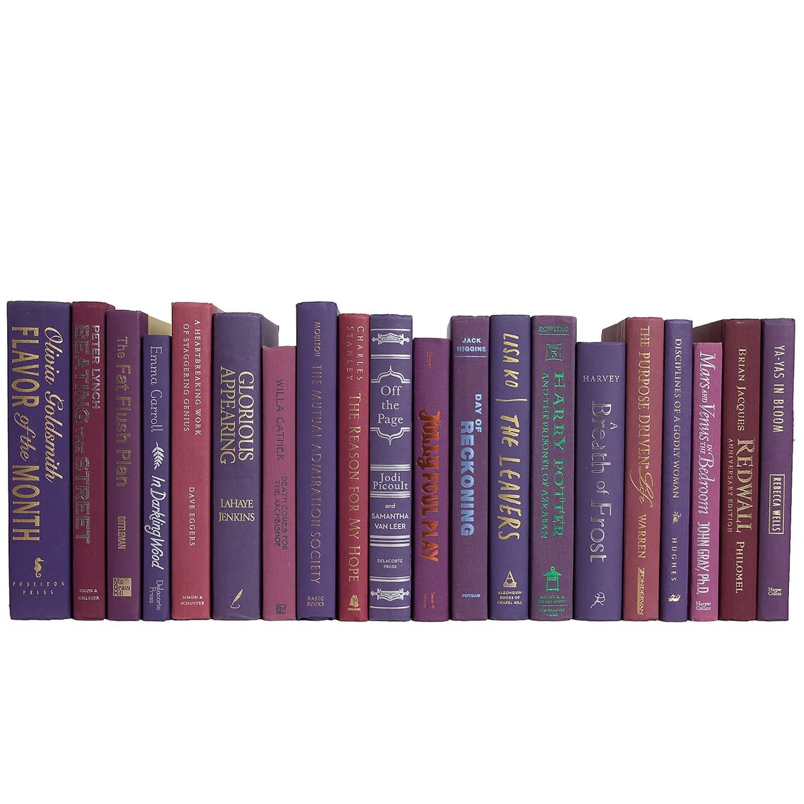 Books Purple Decorative Accessories: Berry Color By The Foot