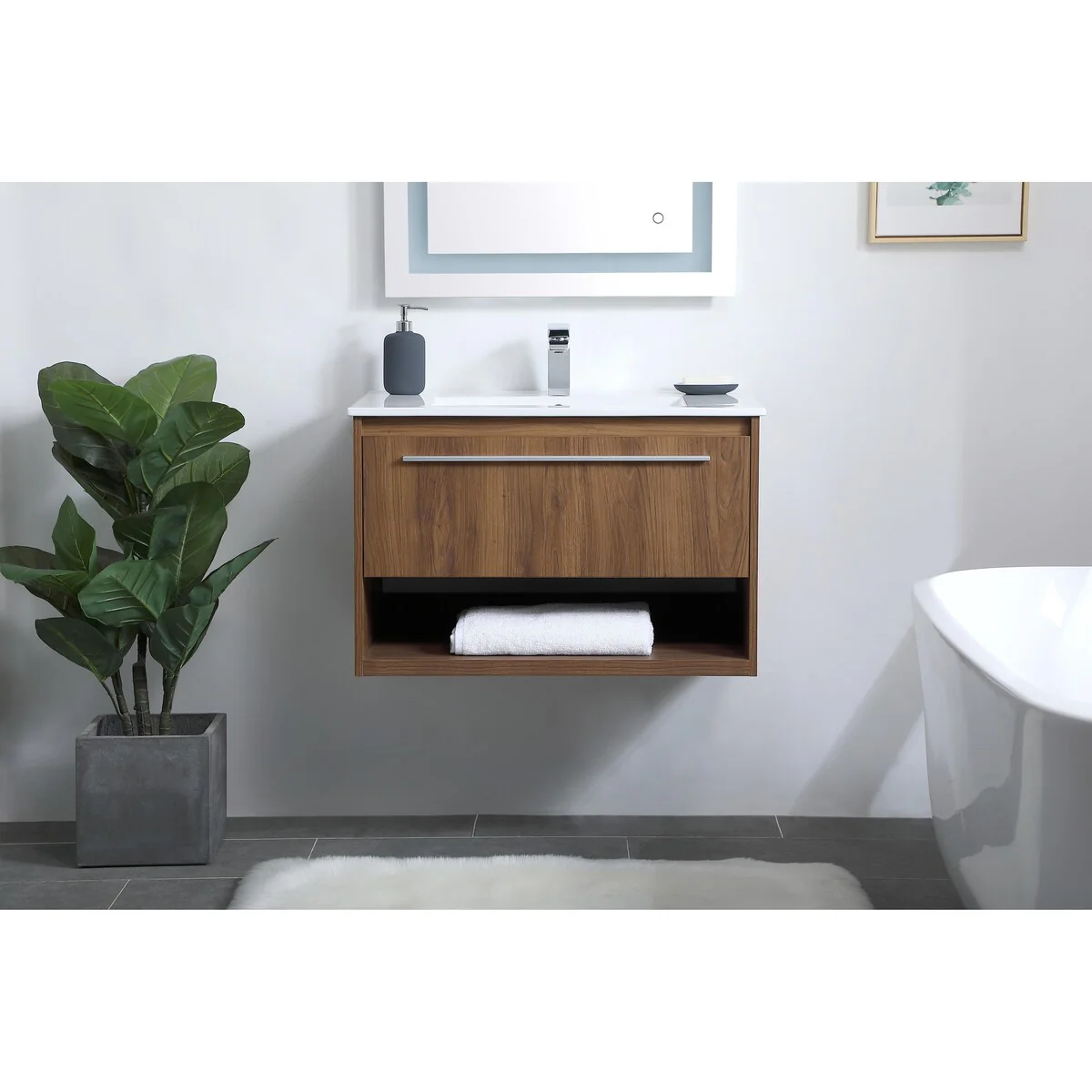 Shore 24 - 30 Inch Single Bathroom Vanity