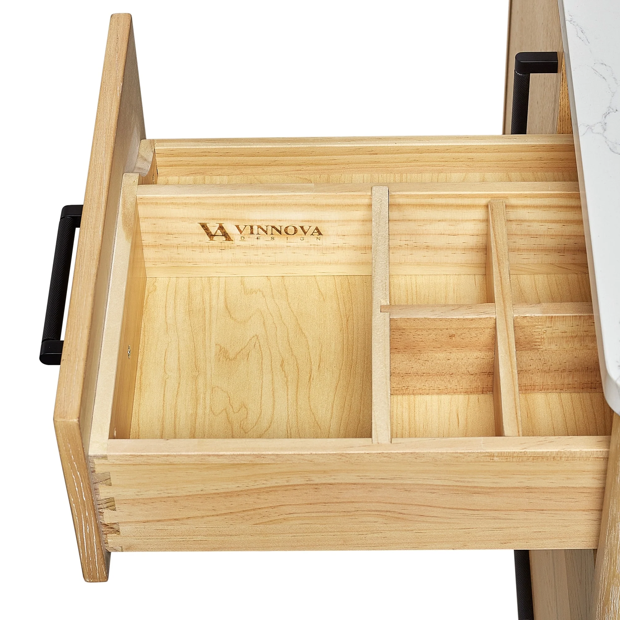 Gara Single Bath Vanity with Composite Stone Top and Mirror