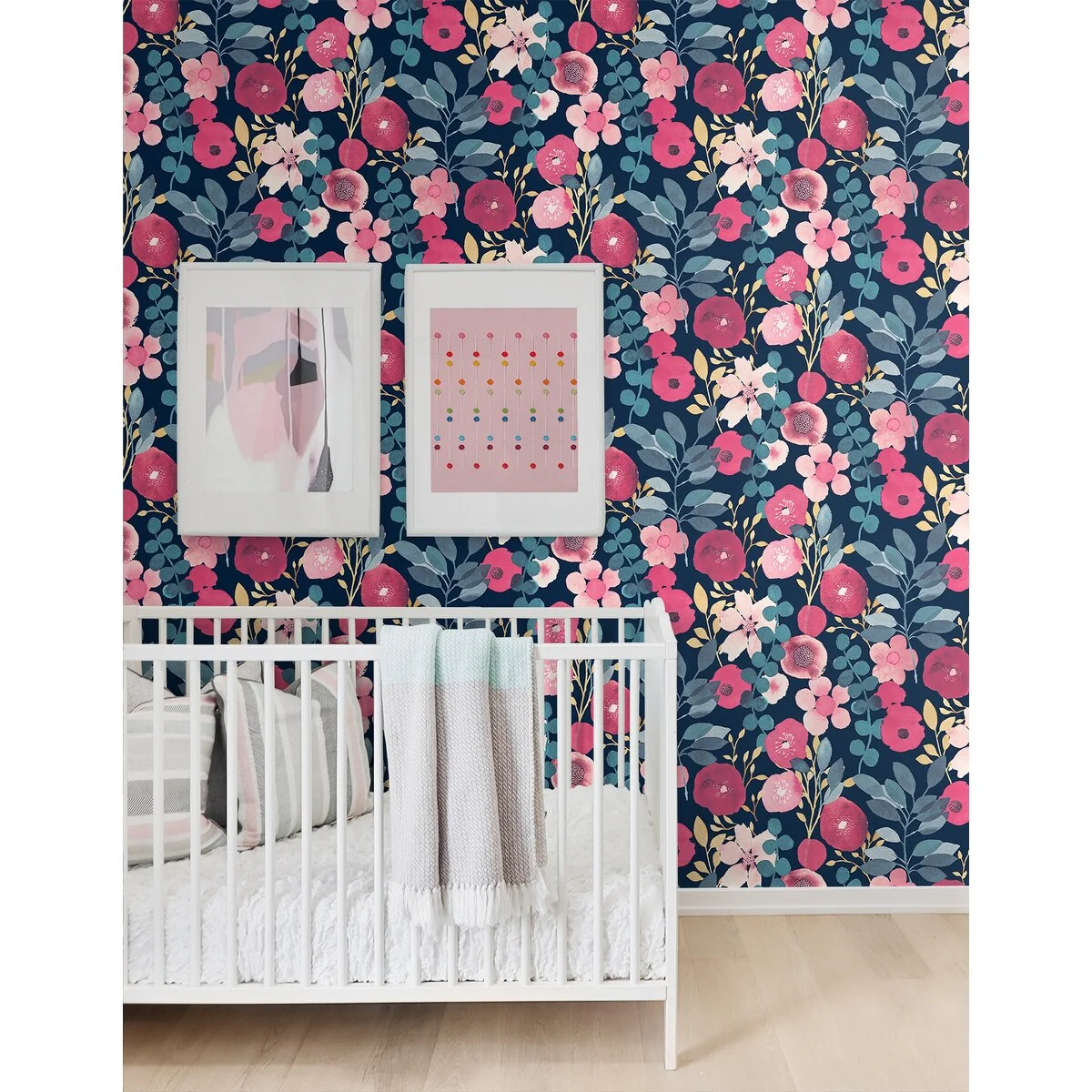 NextWall Garden Dance Peel and Stick Wallpaper