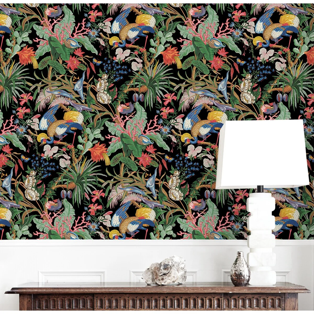 NextWall Tropical Canopy Peel and Stick Wallpaper