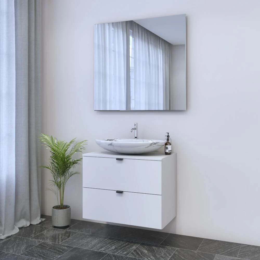 Ines 2S 80 Floating Bathroom Vanity (32
