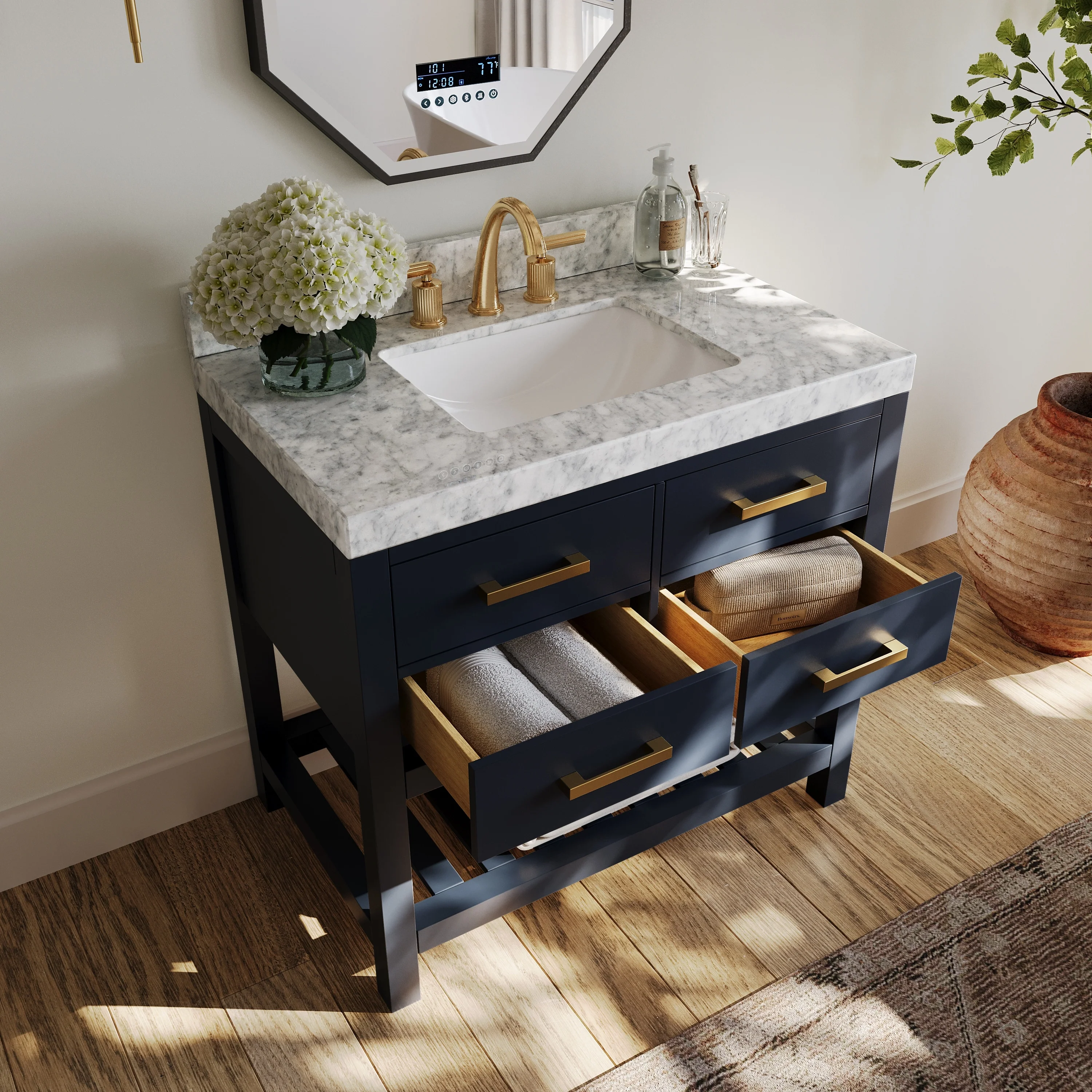 Ancerre Designs Elizabeth Bathroom Vanity Set