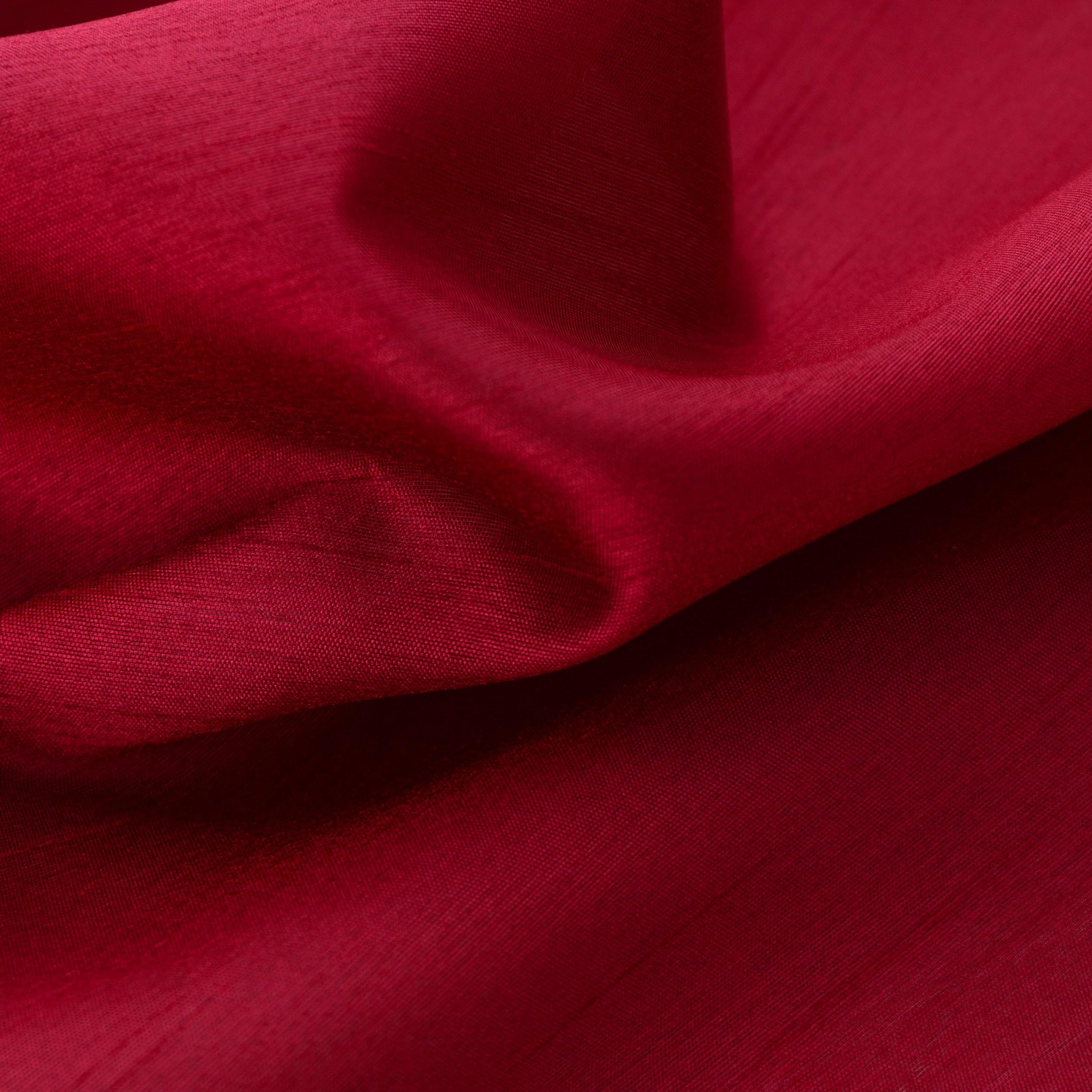 Nancy Faux Silk Window Curtain Panel Set