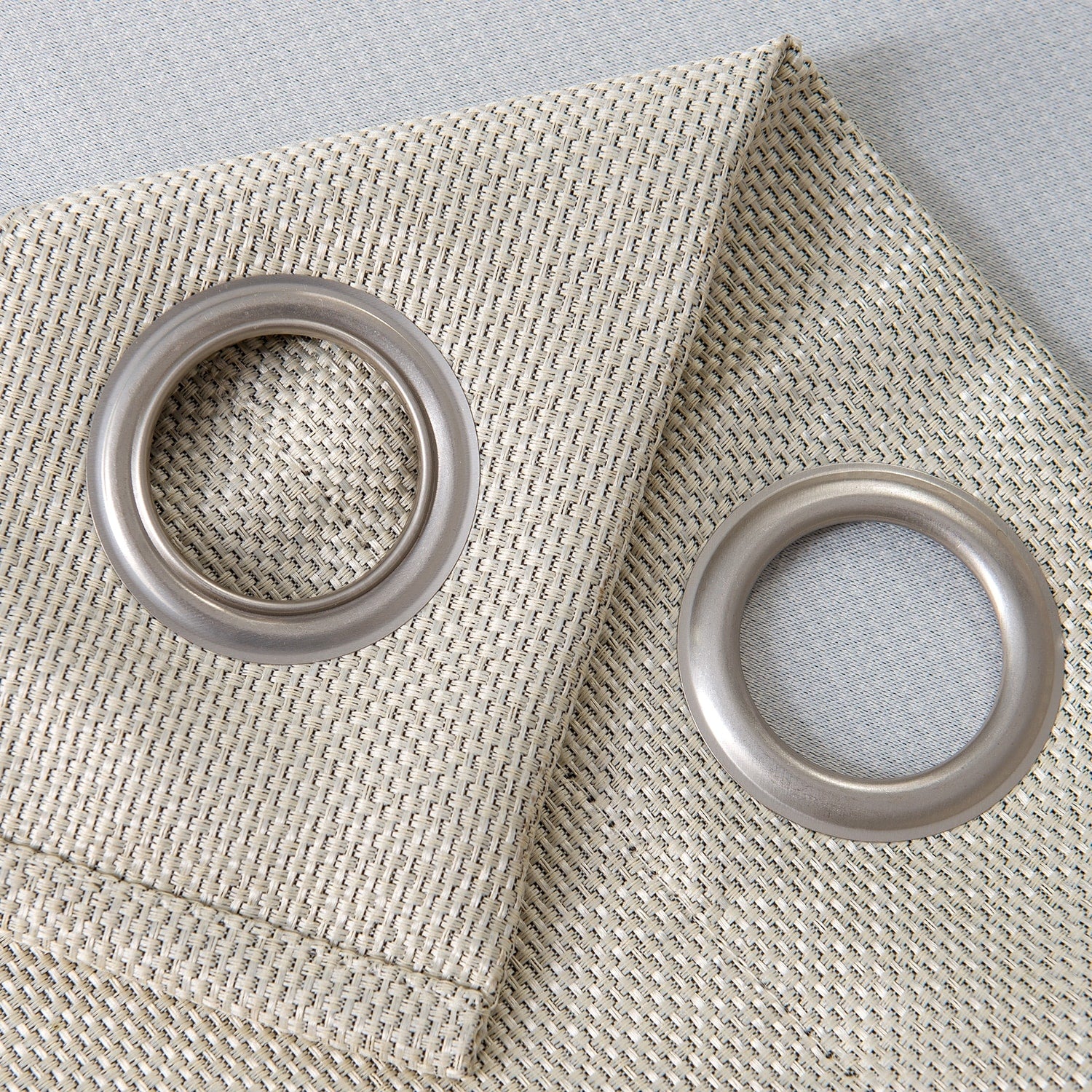 Lucas Textured Jacquard Blackout Window Curtain Panel