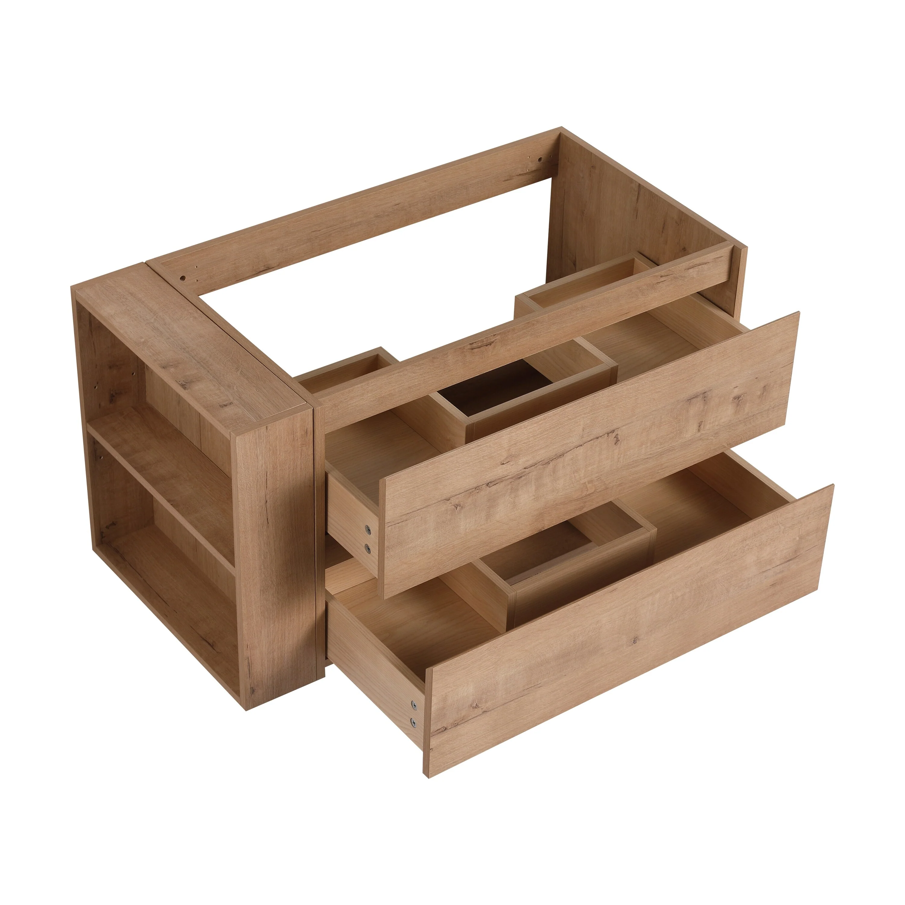 Beingnext 30''/36'' Single Sink Floating Bathroom Vanity with Soft Close Drawer and Adjustable Shelf