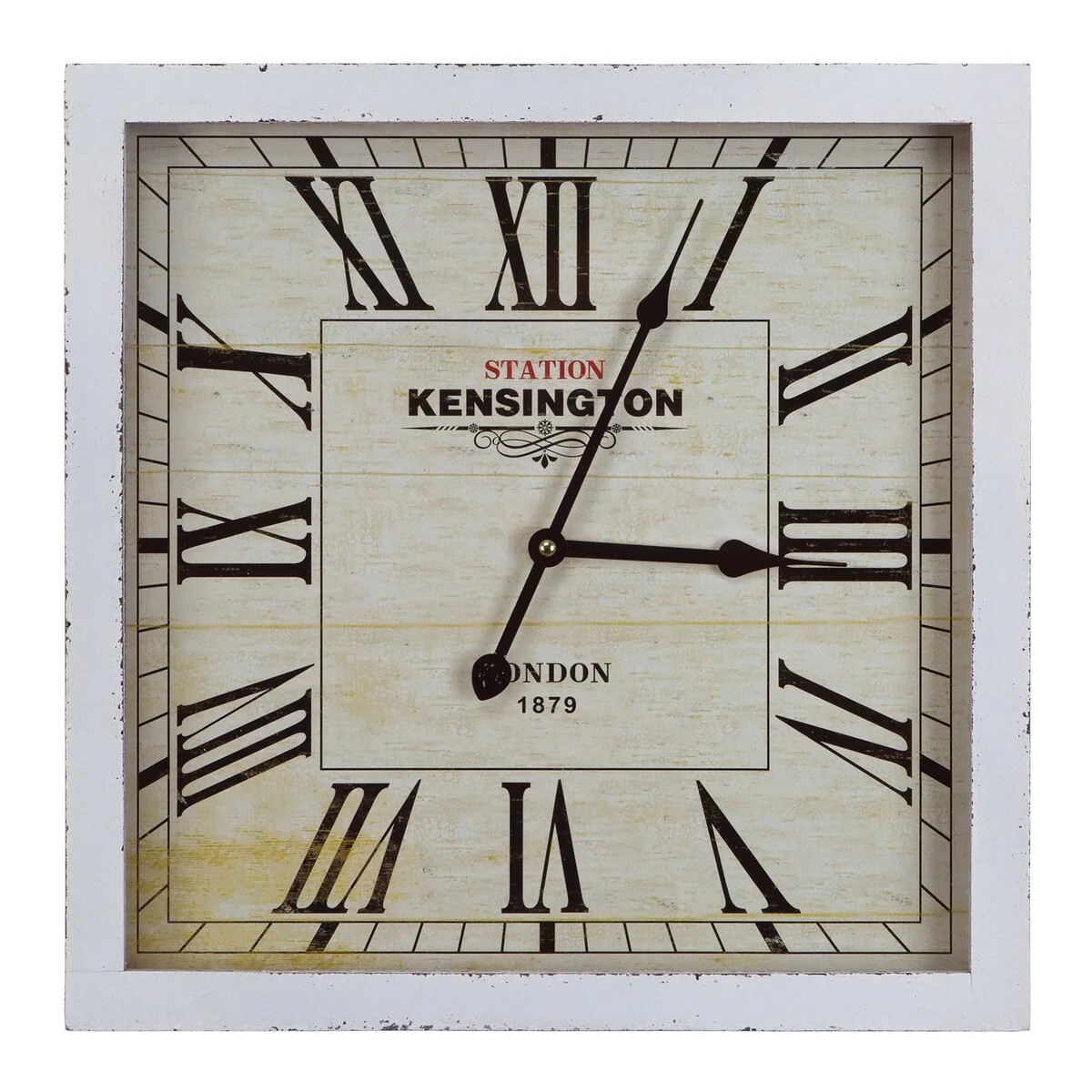 Yosemite Home Decor Square Skip Wall Clock