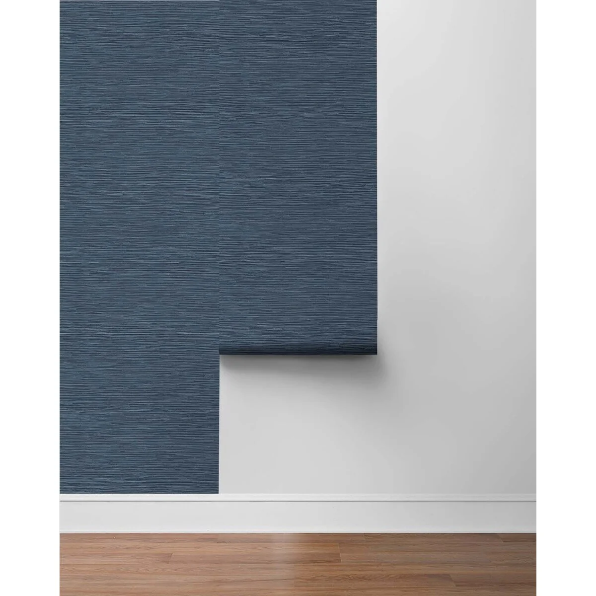 NextWall Cyrus Faux Grasscloth Peel and Stick Wallpaper