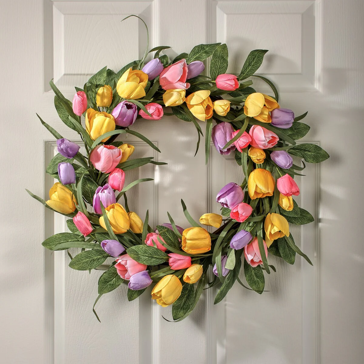 Tulip Garden Wreath 24