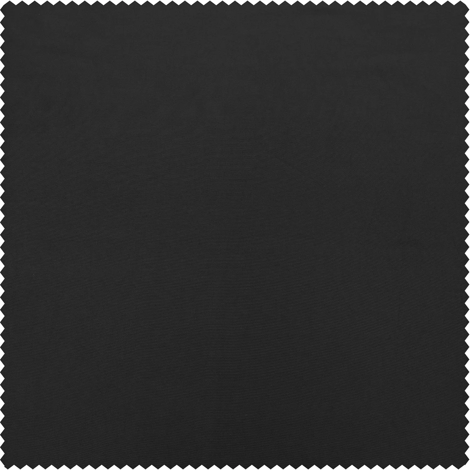 Exclusive Fabric Faux Silk Taffeta Solid Blackout Curtain (1 Panel)