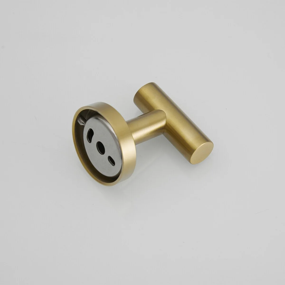 Bathroom Robe Hook Round Towel Hook in Stainless Steel(2-Pack)