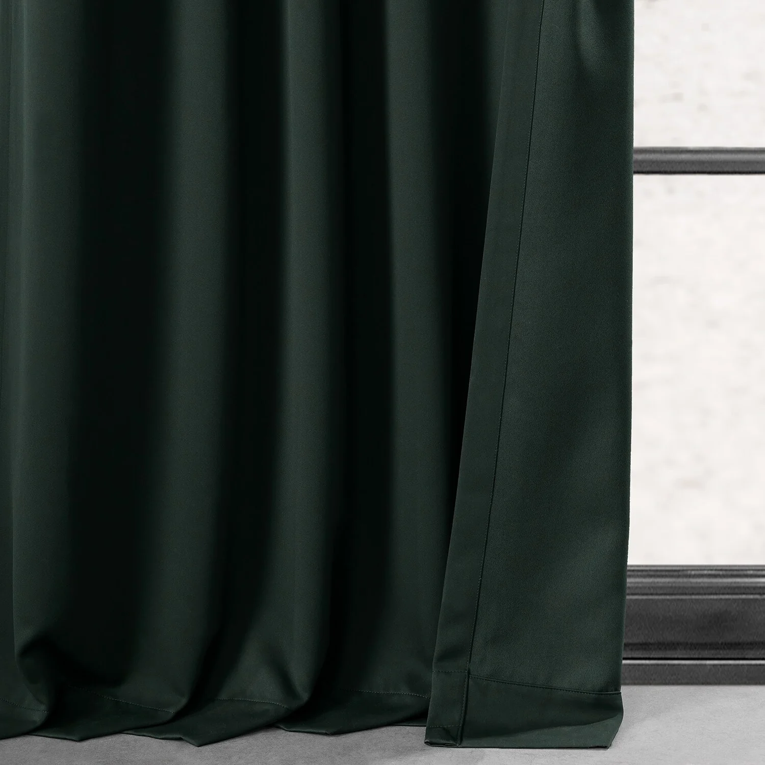 Exclusive Fabrics Room Darkening 108-inch Curtain Panel Pair