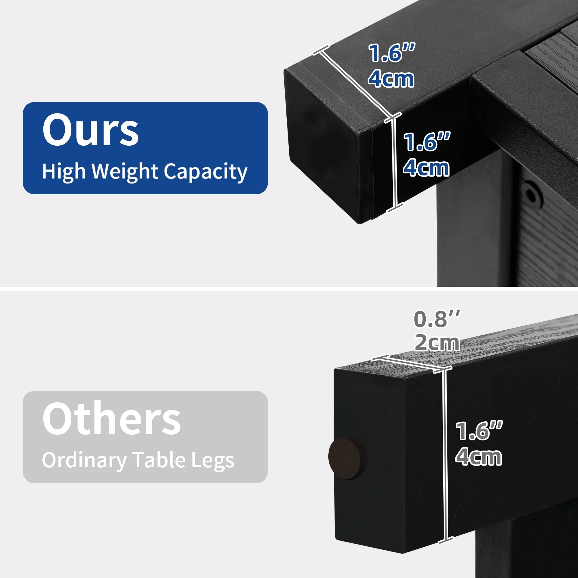 Moasis 75-120 Gallon Aquarium Stand with Power Outlet & LED Light,Heavy Duty Metal Fish Tank Stand
