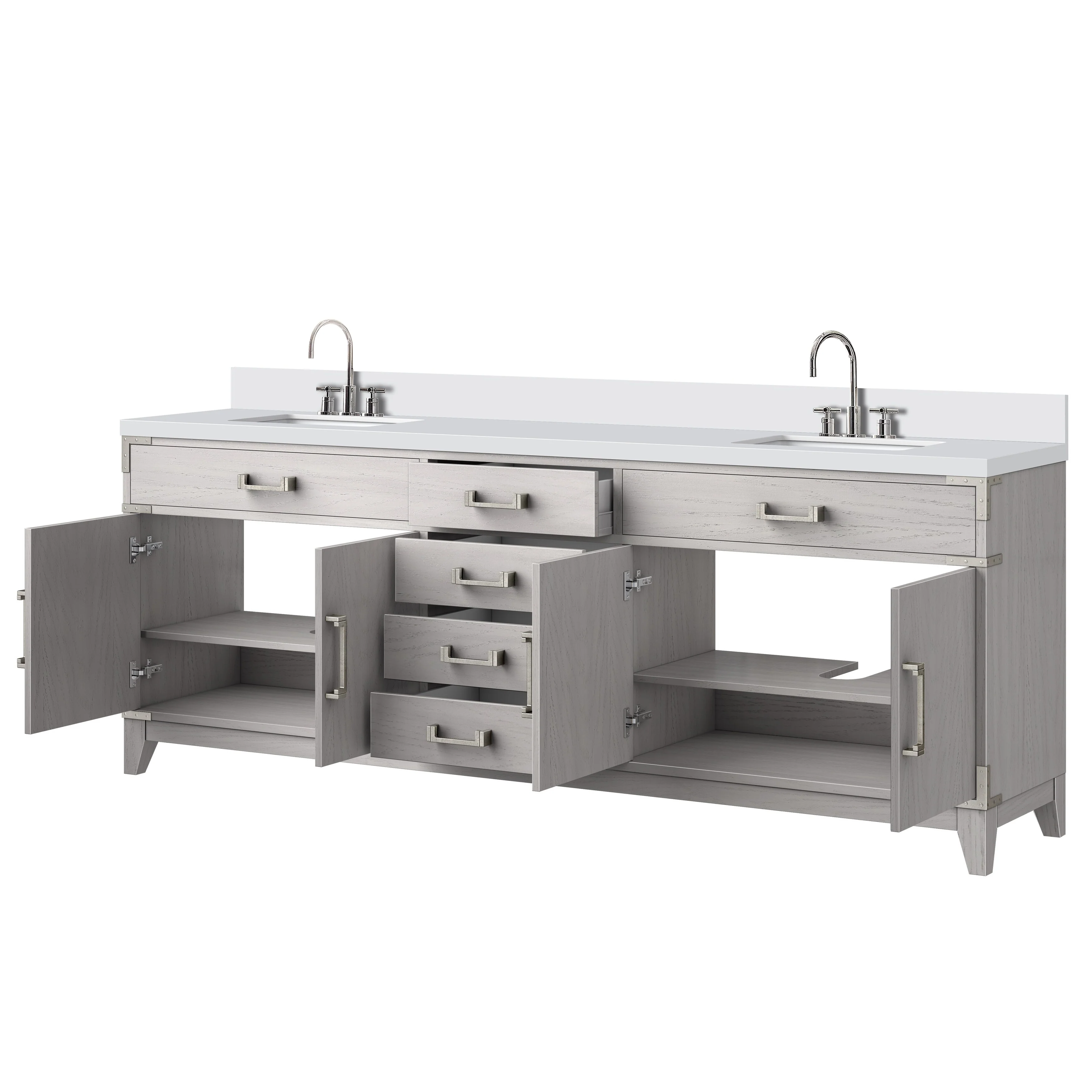 Laurel Bath Vanity Quartz Top, Sink and Faucet