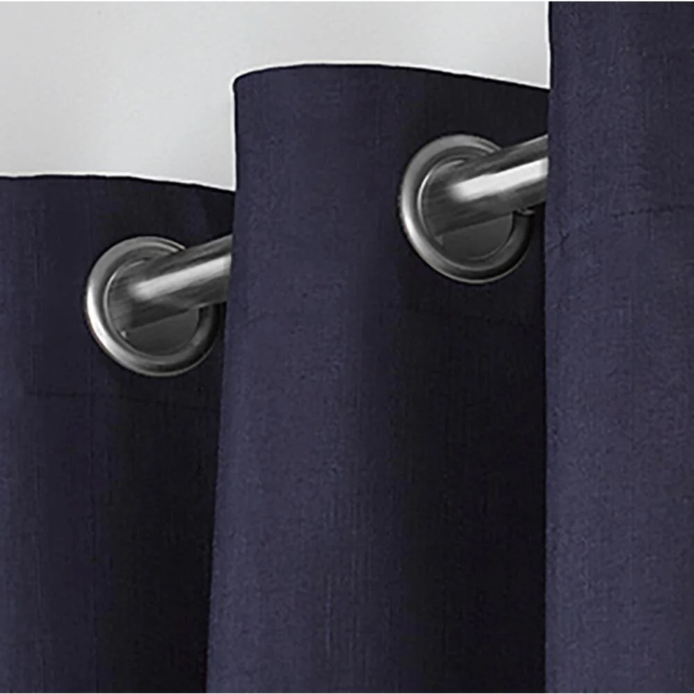 Strick & Bolton LeWitt Thermal Textured Linen Curtain Panel Pair