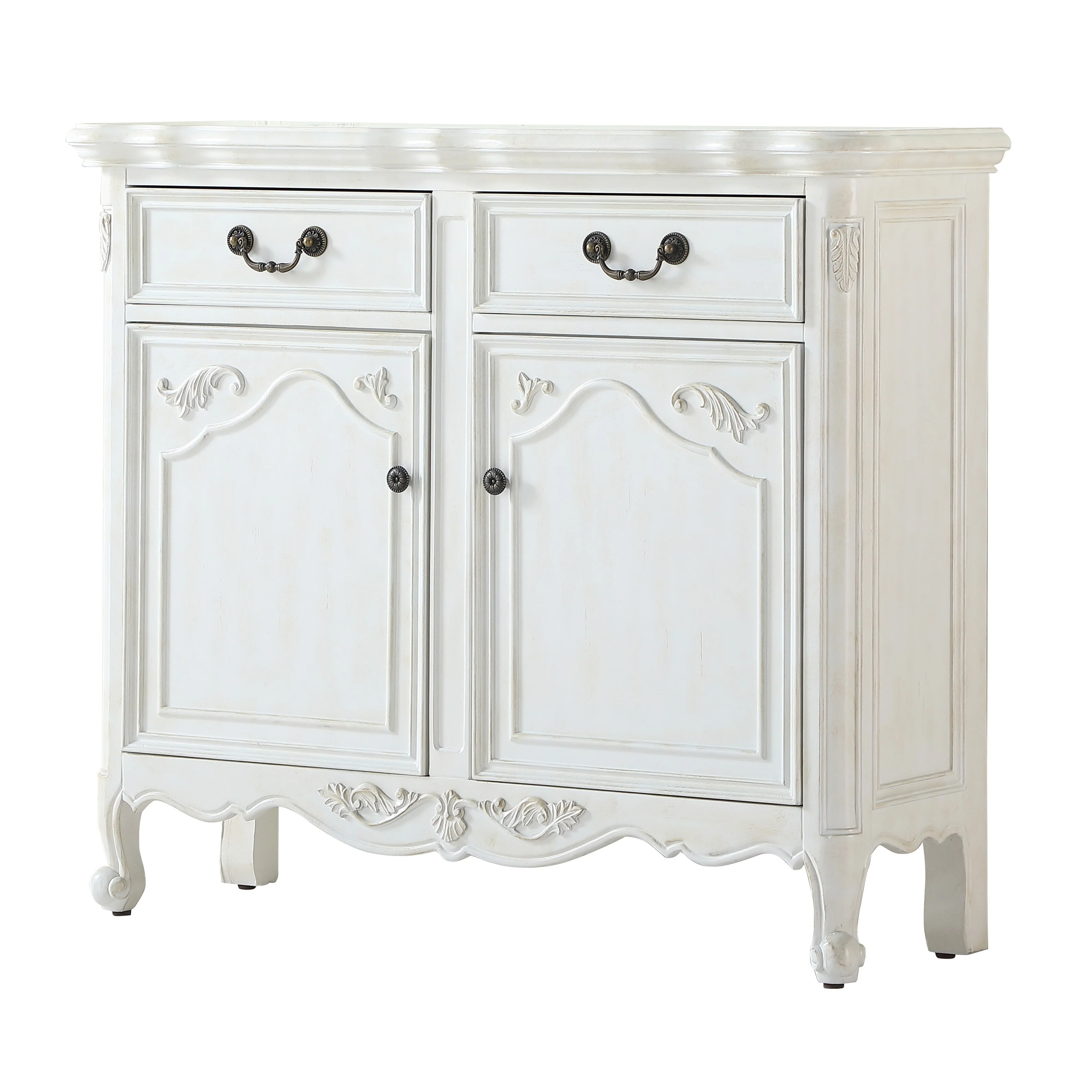 Double Drawer Accent Chest