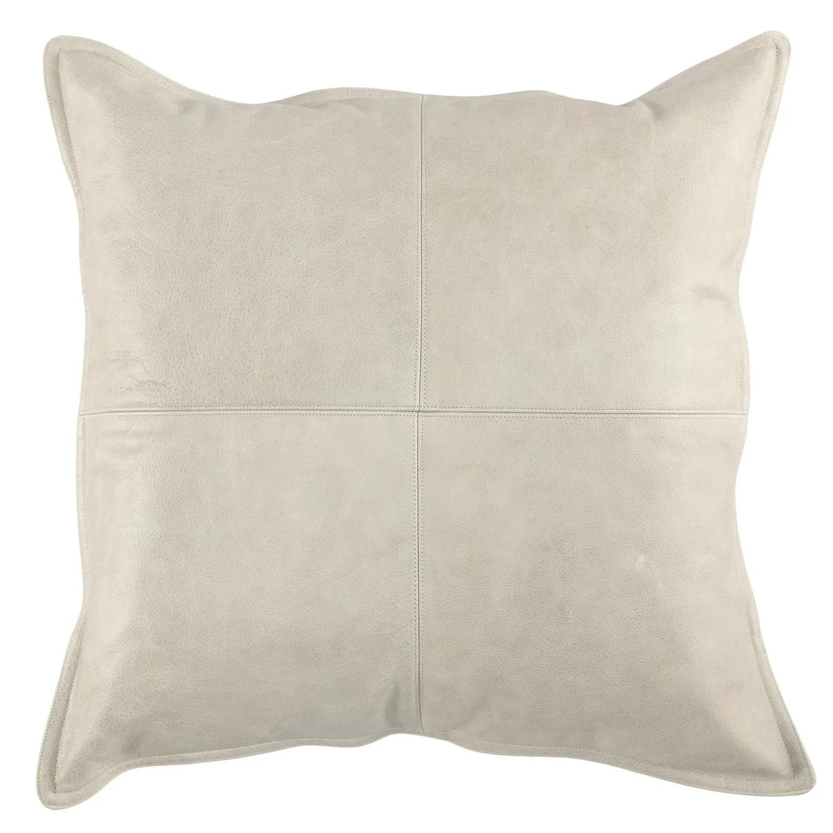 Strick & Bolton Lindi Leather 22-inch Throw Pillow