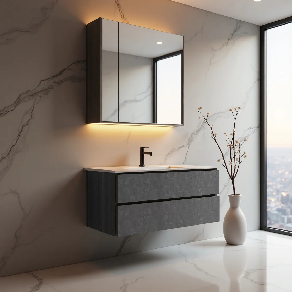 Floating Bathroom Vanity 24