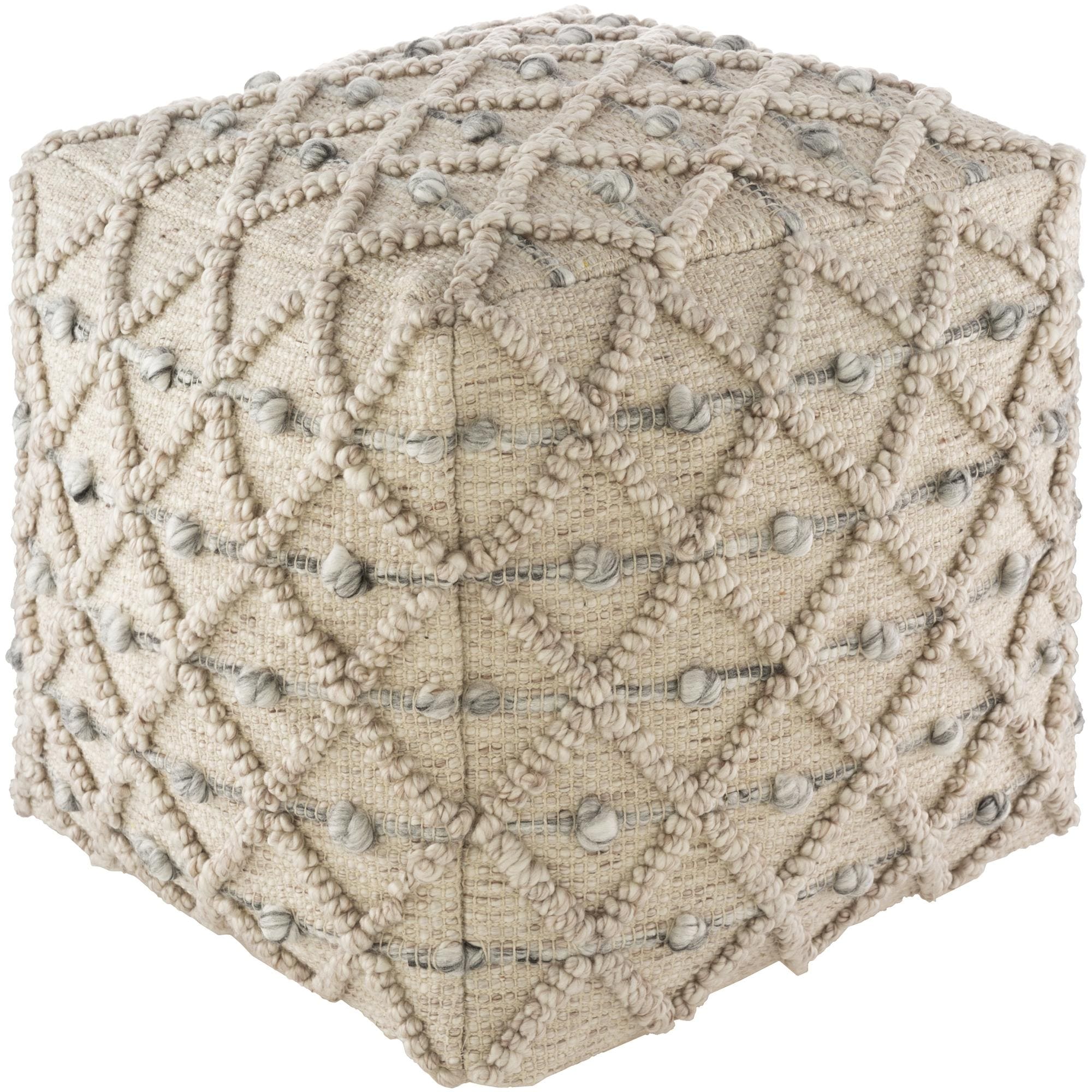 Livabliss Anders Cottage Pouf