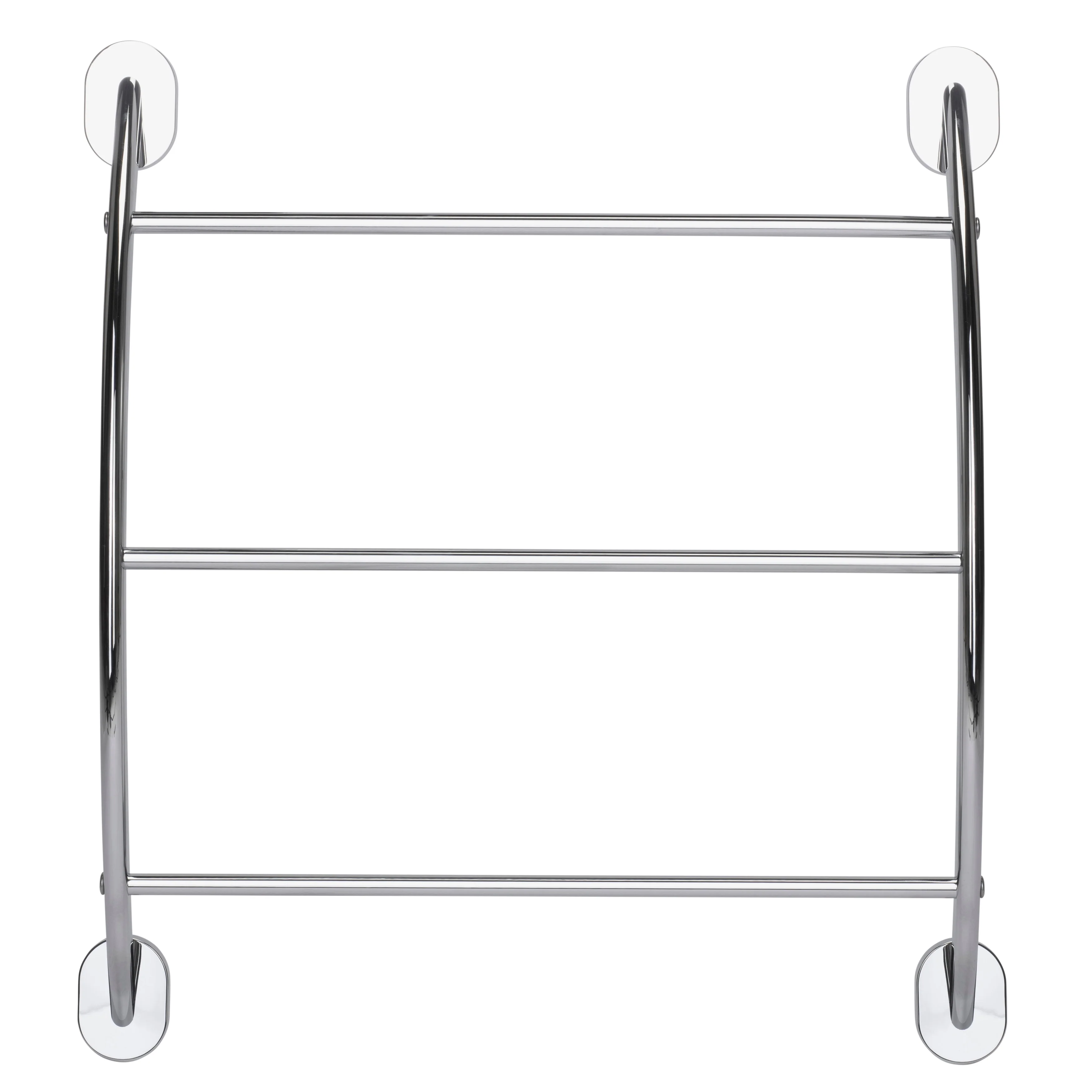 Croydex Britannia Flexi-Fix Screw or Glue Modern Curved Towel Rack