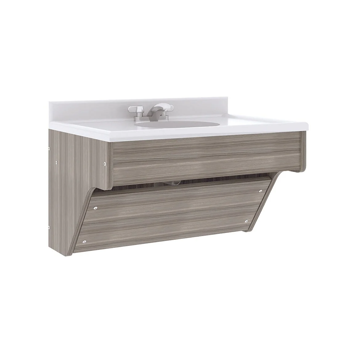 Tot Mate Single Laminate Wall Vanity - 31