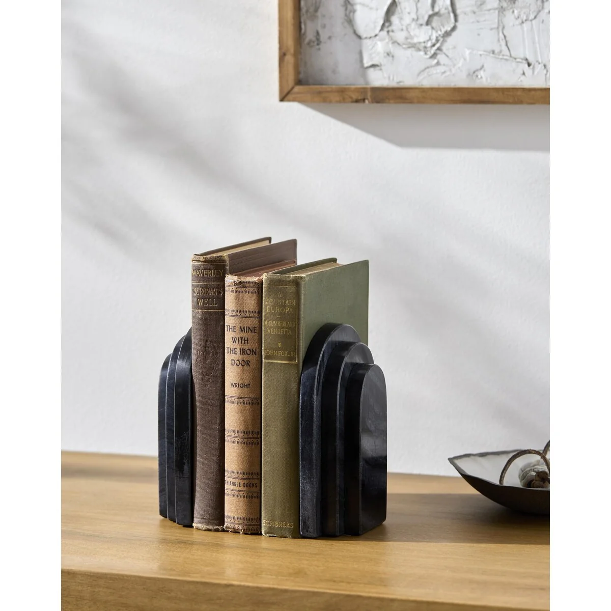 Livabliss Aayena Modern Bookend (Set of 2) - 6