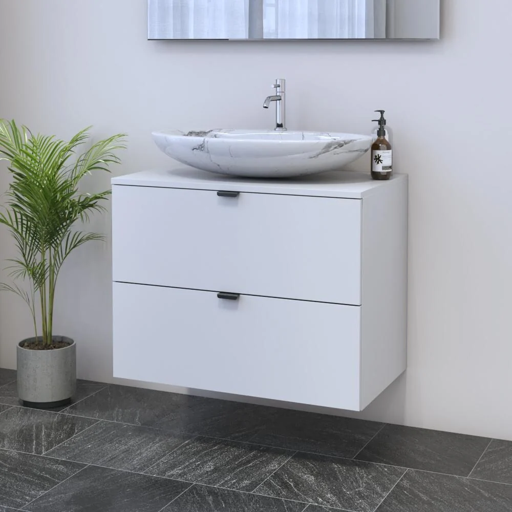 Ines 2S 80 Floating Bathroom Vanity (32