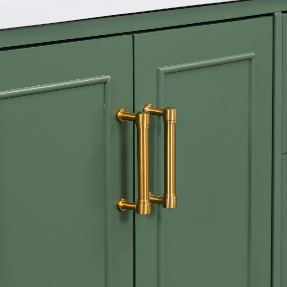 Bathroom Cabinet with Two Doors and Four Drawers