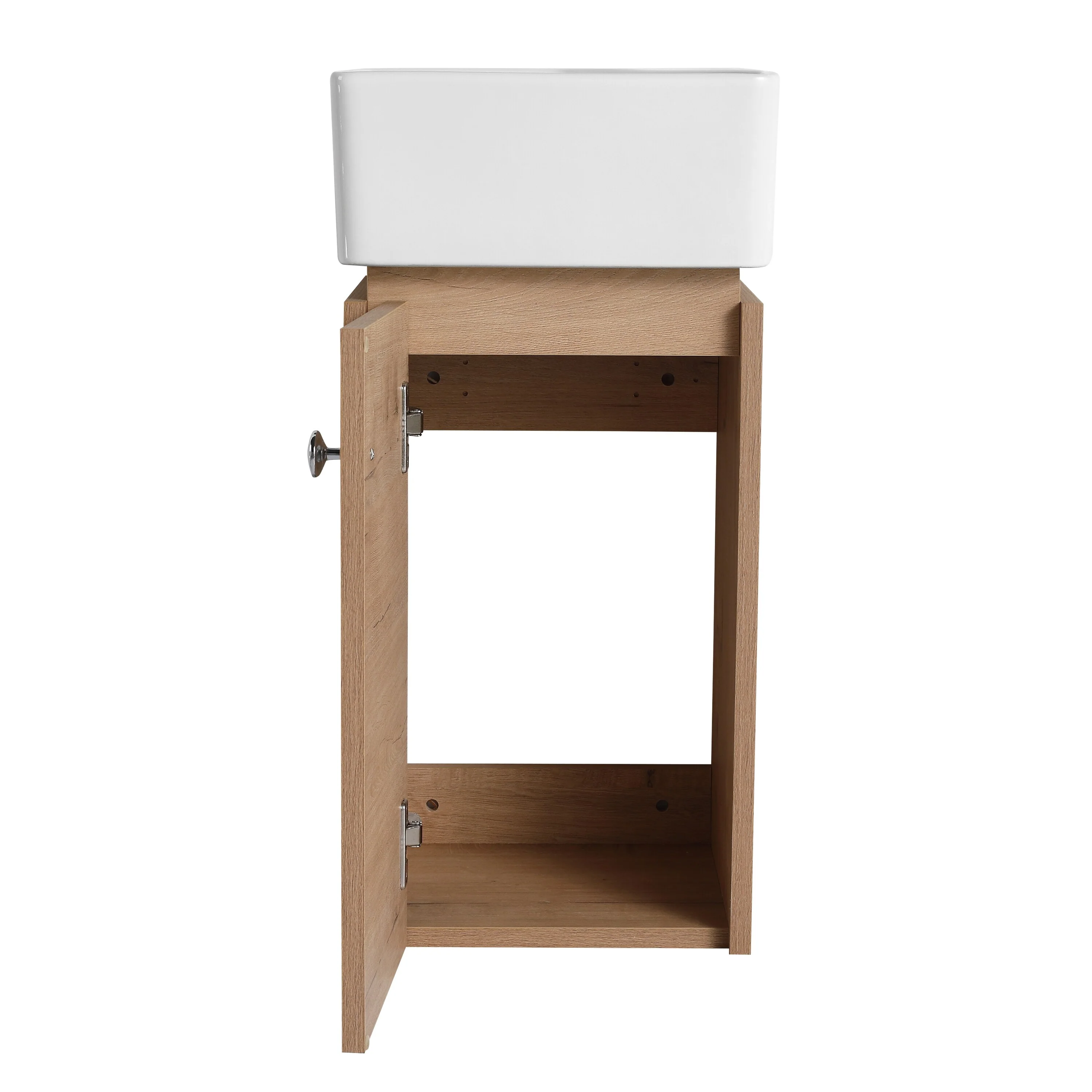 Bathroom Vanity With Sink In 12 Inch, Floating Bathroom Vanity With Soft Close Door