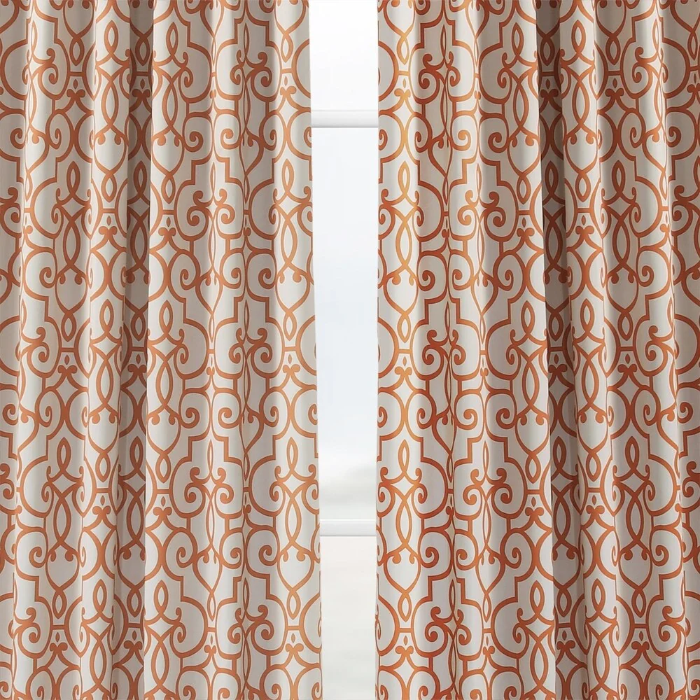 Exclusive Fabrics Nouveau Room Darkening Curtain Panel Pair (2 Panels)